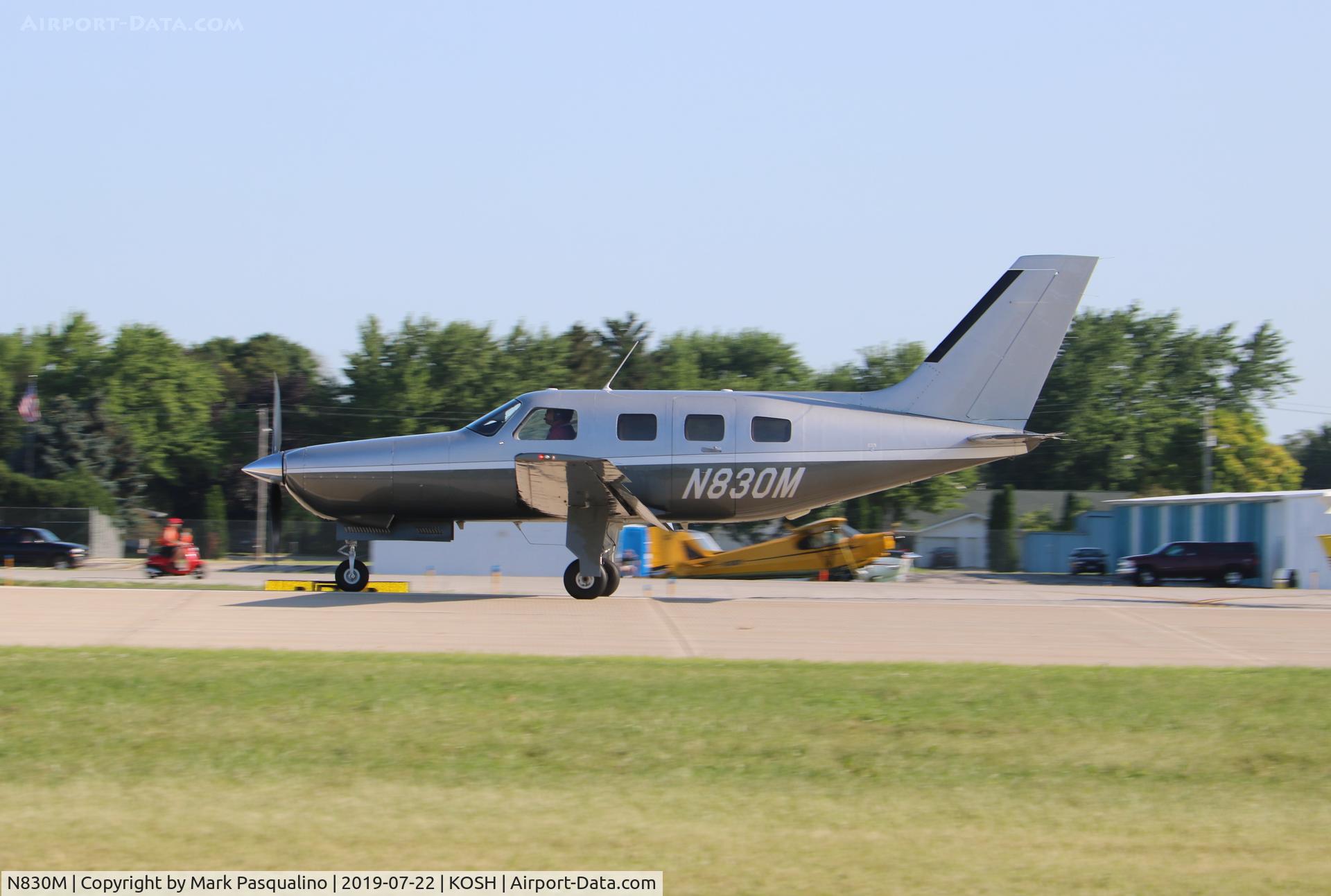 N830M, 1989 Piper PA-46-350P Malibu Mirage C/N 4622045, Piper PA-46-350P