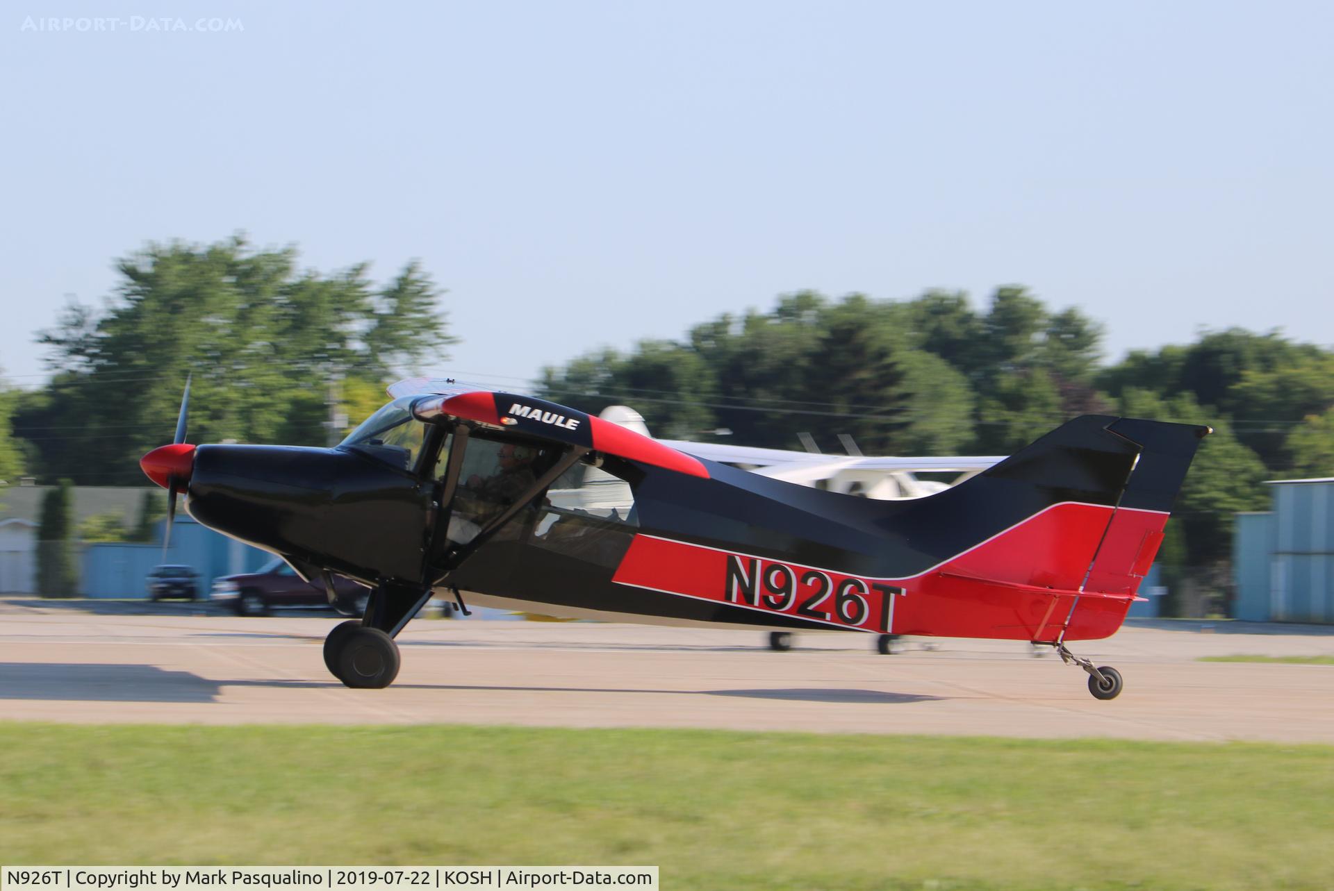 N926T, 1975 Maule M-5-210C Strata Rocket C/N 6095C, Maule M-5-210C