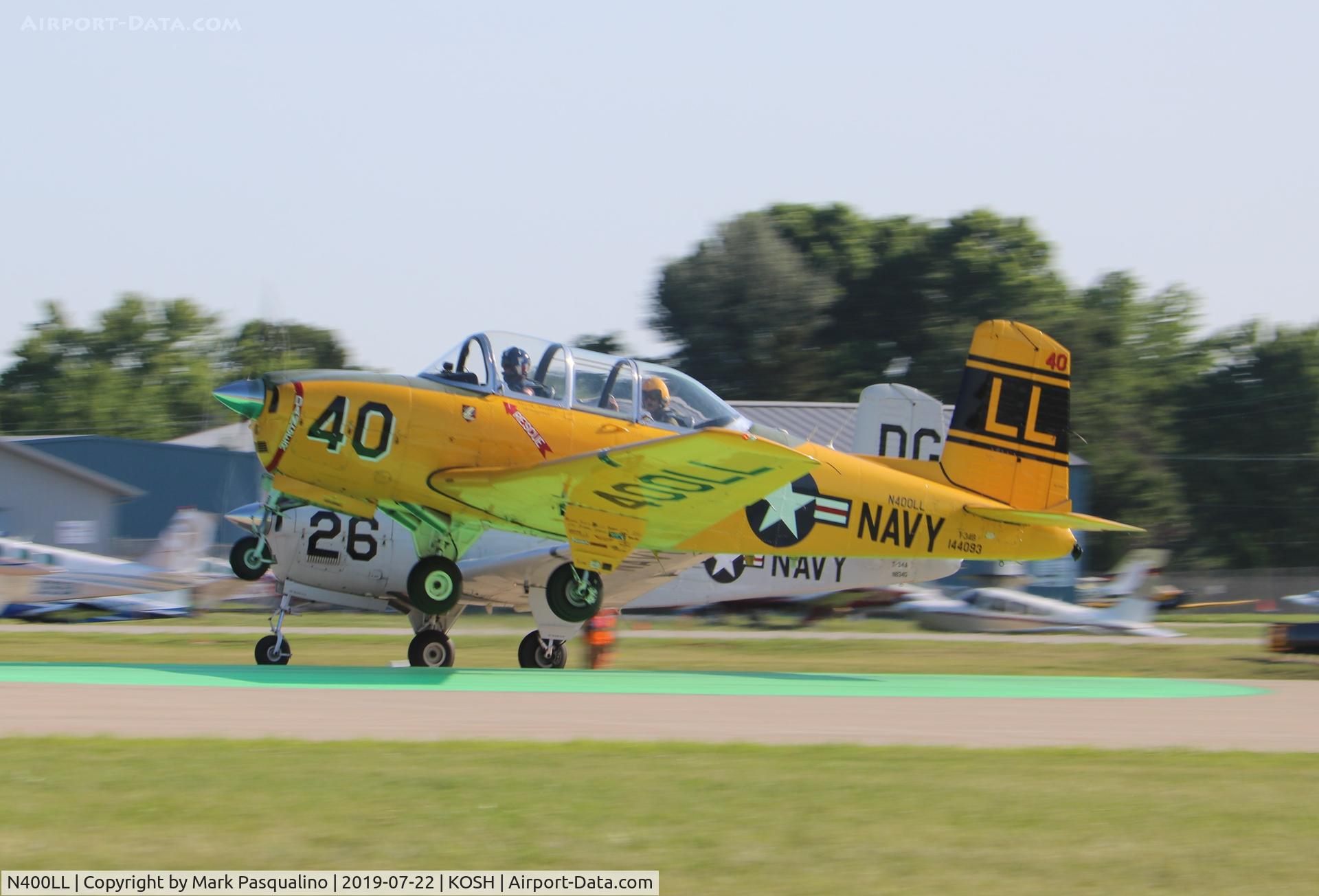 N400LL, 1957 Beech T-34B Mentor C/N BG-400, Beech T-34B