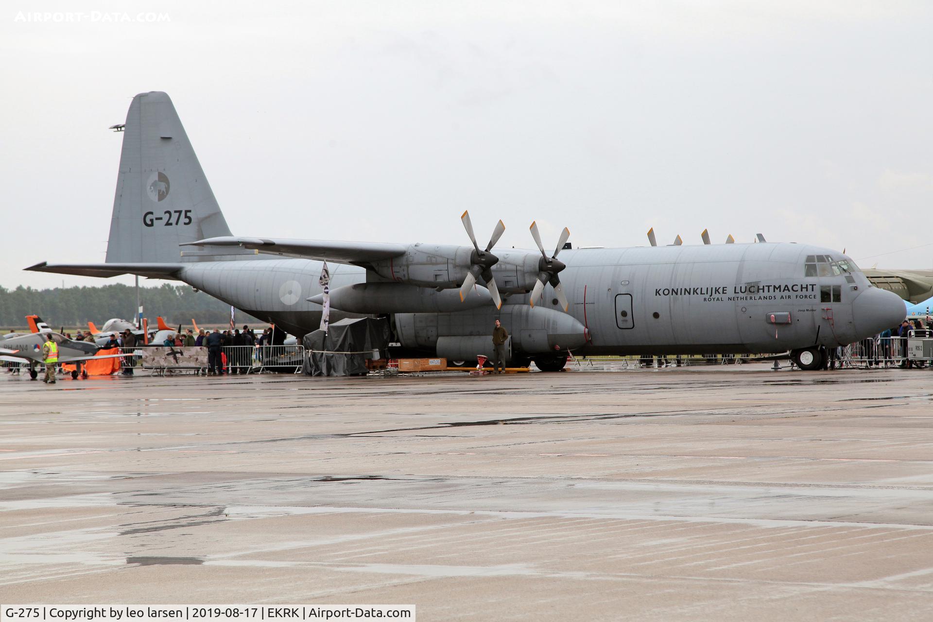 G-275, 1993 Lockheed C-130H-30 Hercules C/N 382-5275, Roskilde Air Show 17.8.2019