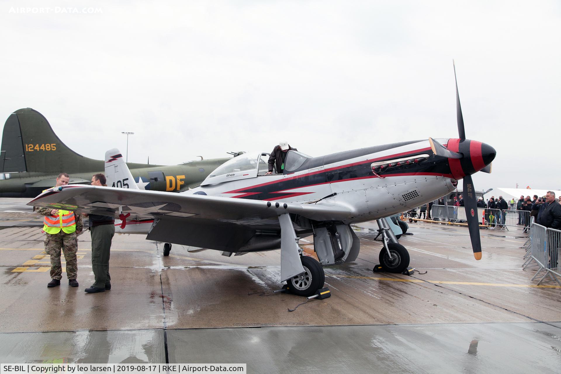 SE-BIL, 1944 North American F-51D Mustang C/N 44-10753, Roskilde Air Show 17.8.2019