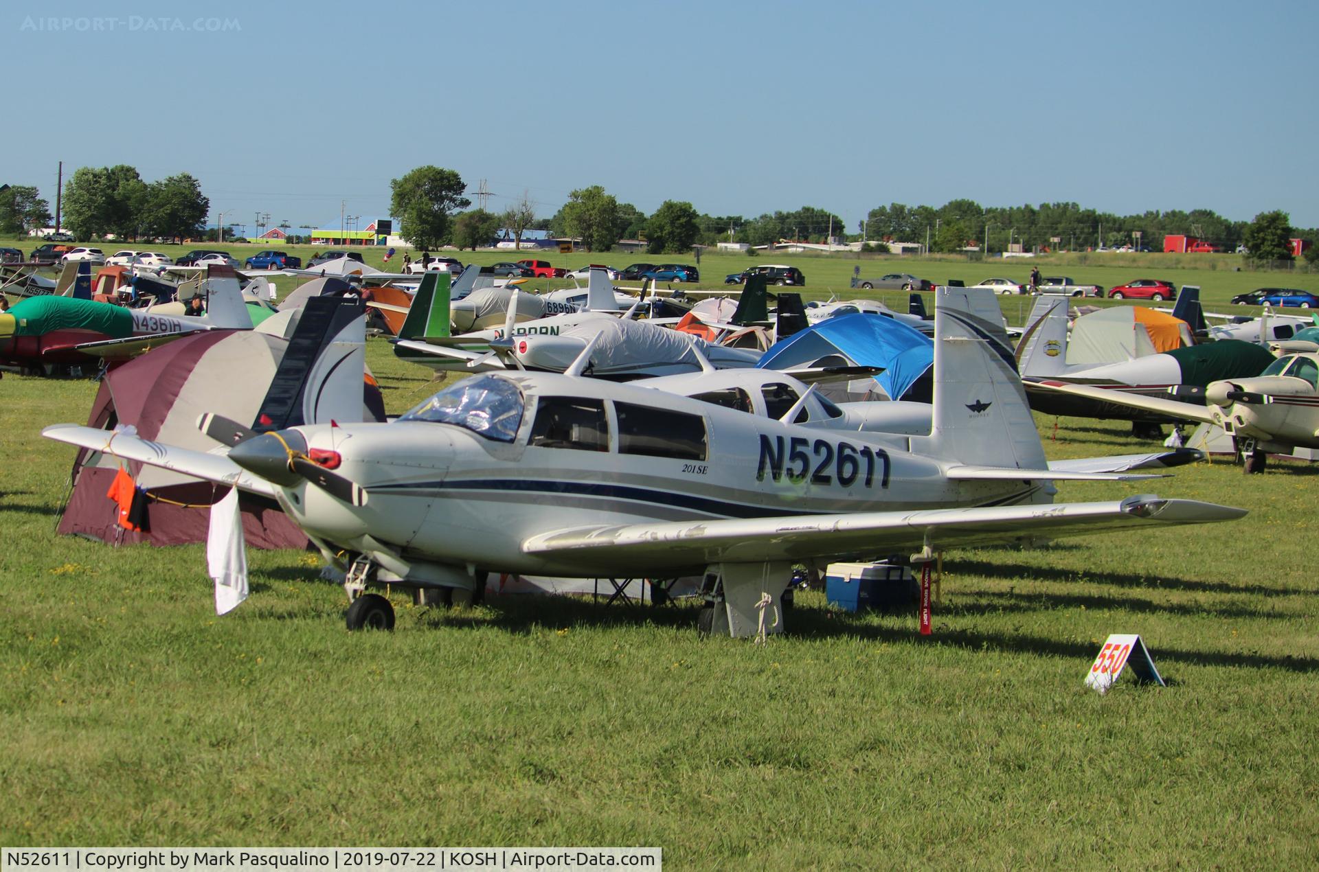 N52611, Mooney M20J 201 C/N 24-1665, Mooney M20J