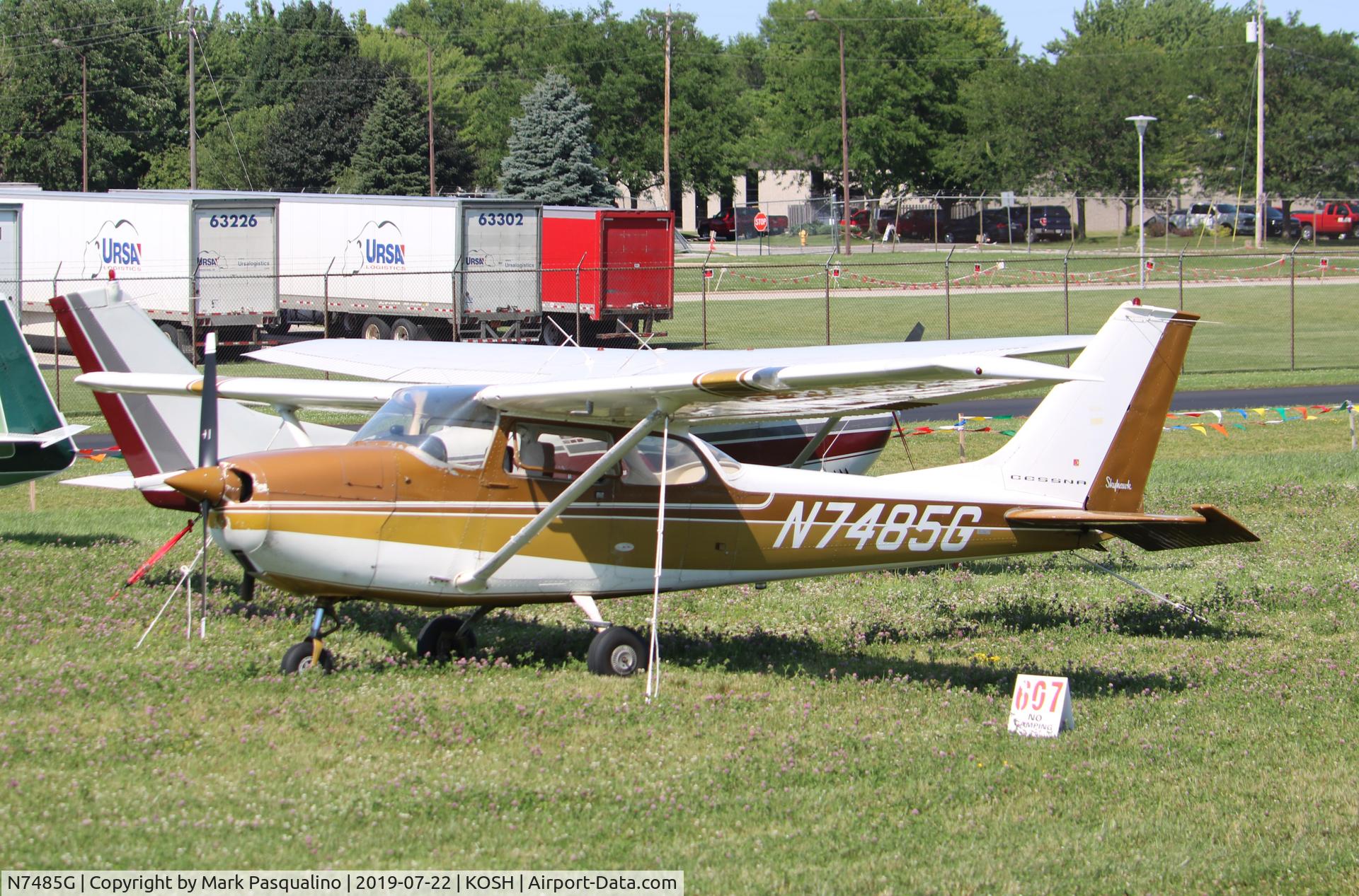 N7485G, 1970 Cessna 172K Skyhawk C/N 17259185, Cessna 172K