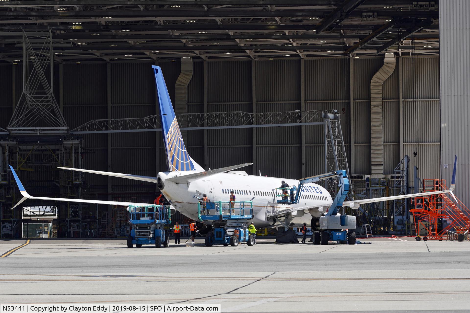 N53441, 2009 Boeing 737-924/ER C/N 30131, SFO 2019.