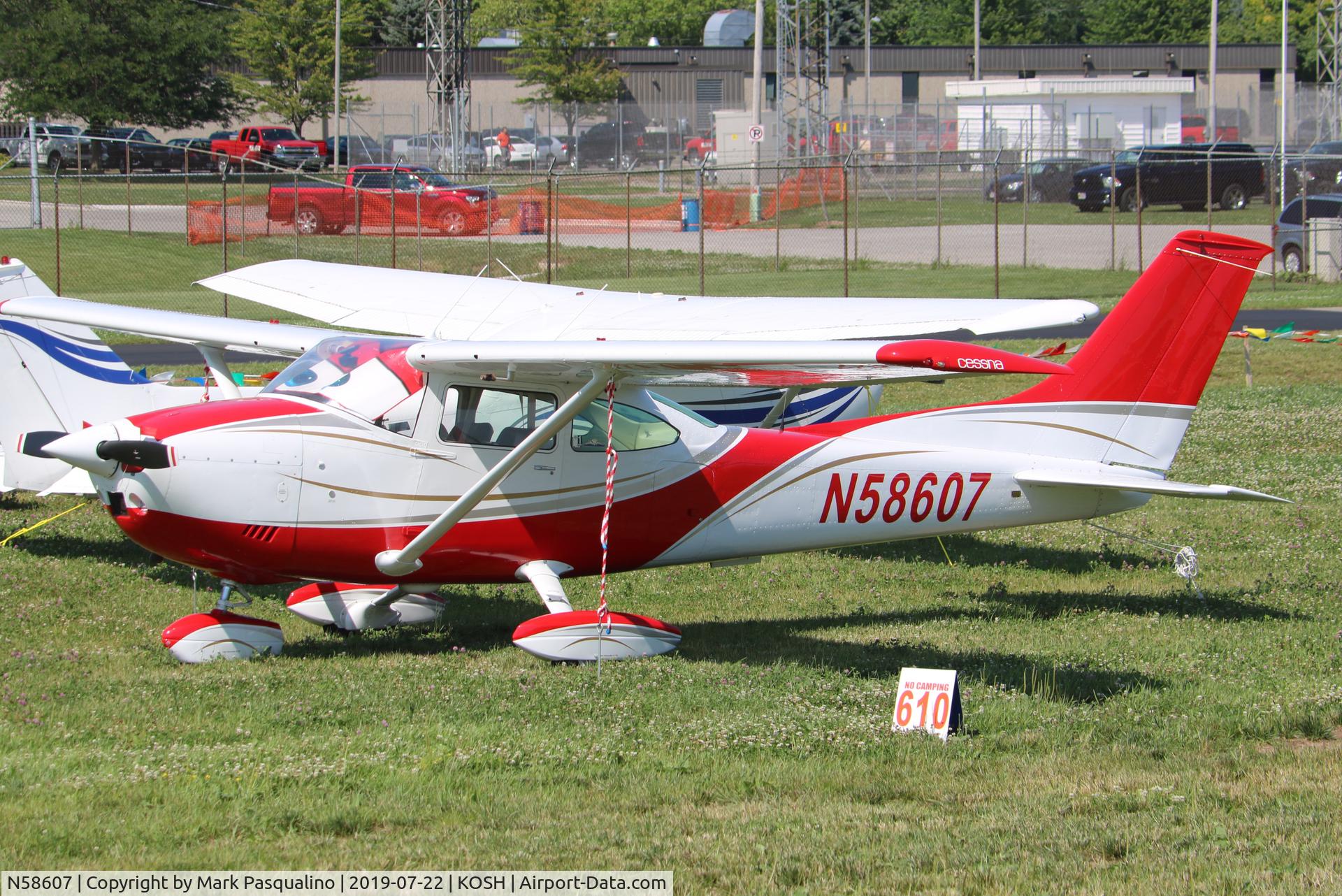 N58607, 1973 Cessna 182P Skylane C/N 18262172, Cessna 182P