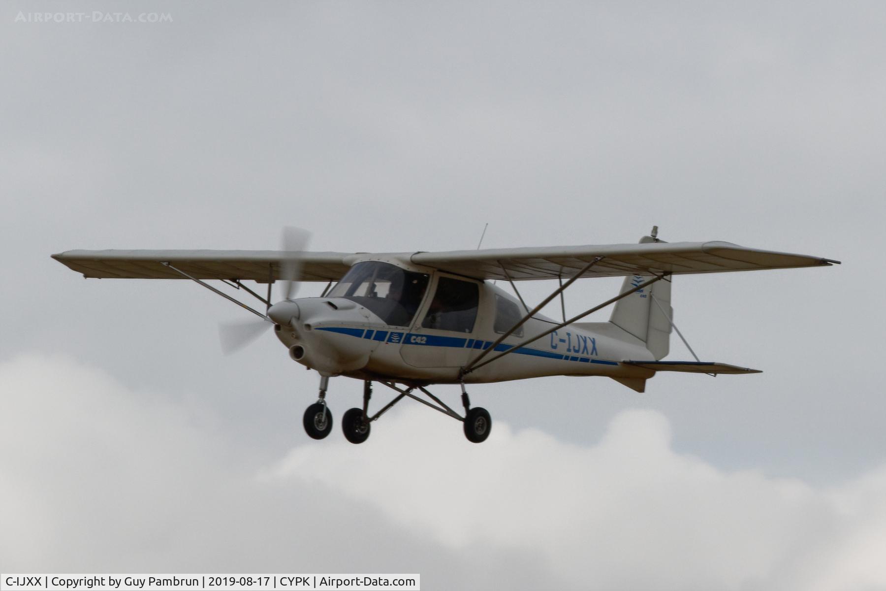 C-IJXX, 2011 Comco Ikarus C42E C/N 1105-7158, Landing