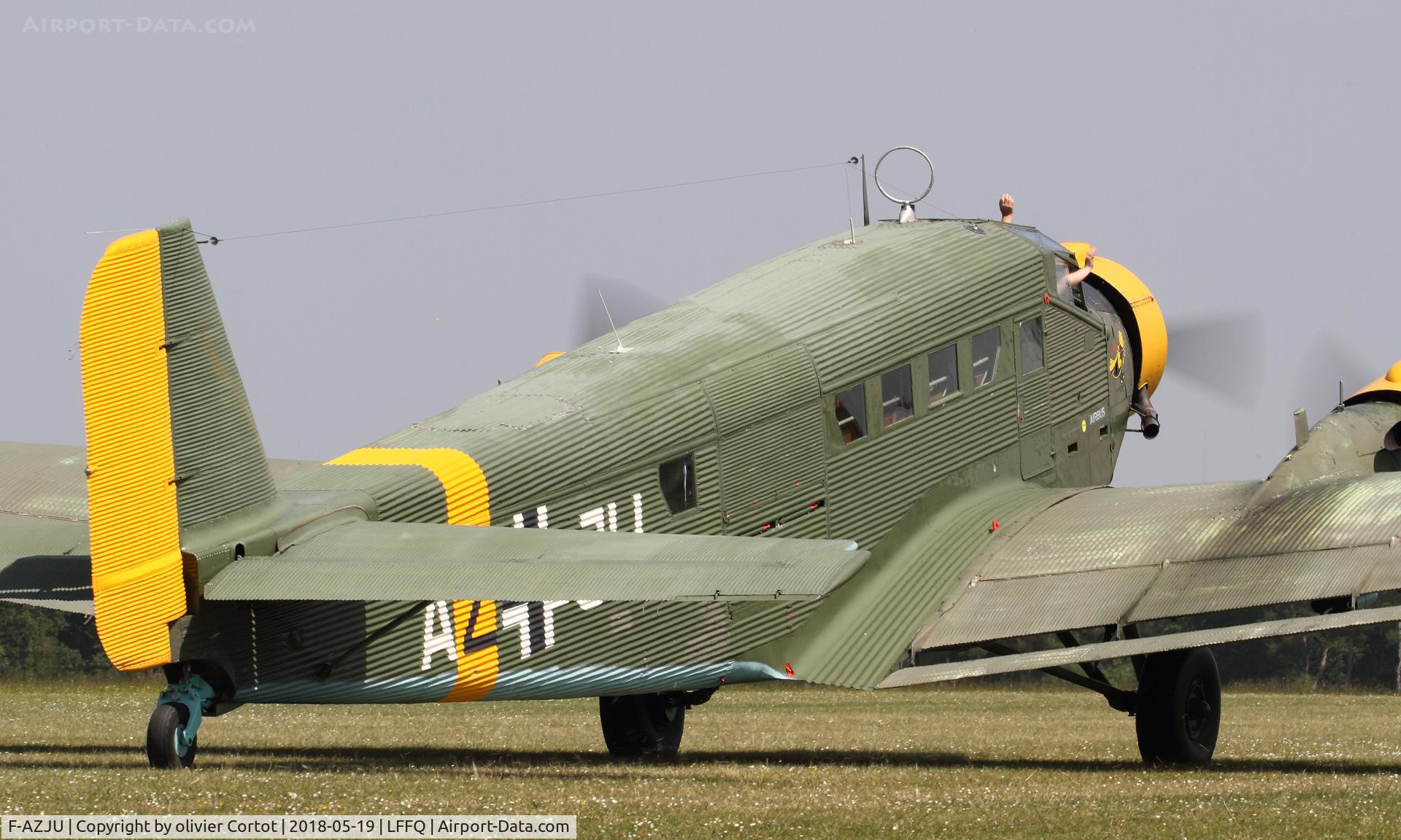 F-AZJU, 1952 Junkers (CASA) 352L (Ju-52) C/N 103, years after years the Junkers is getting a nice pattina
