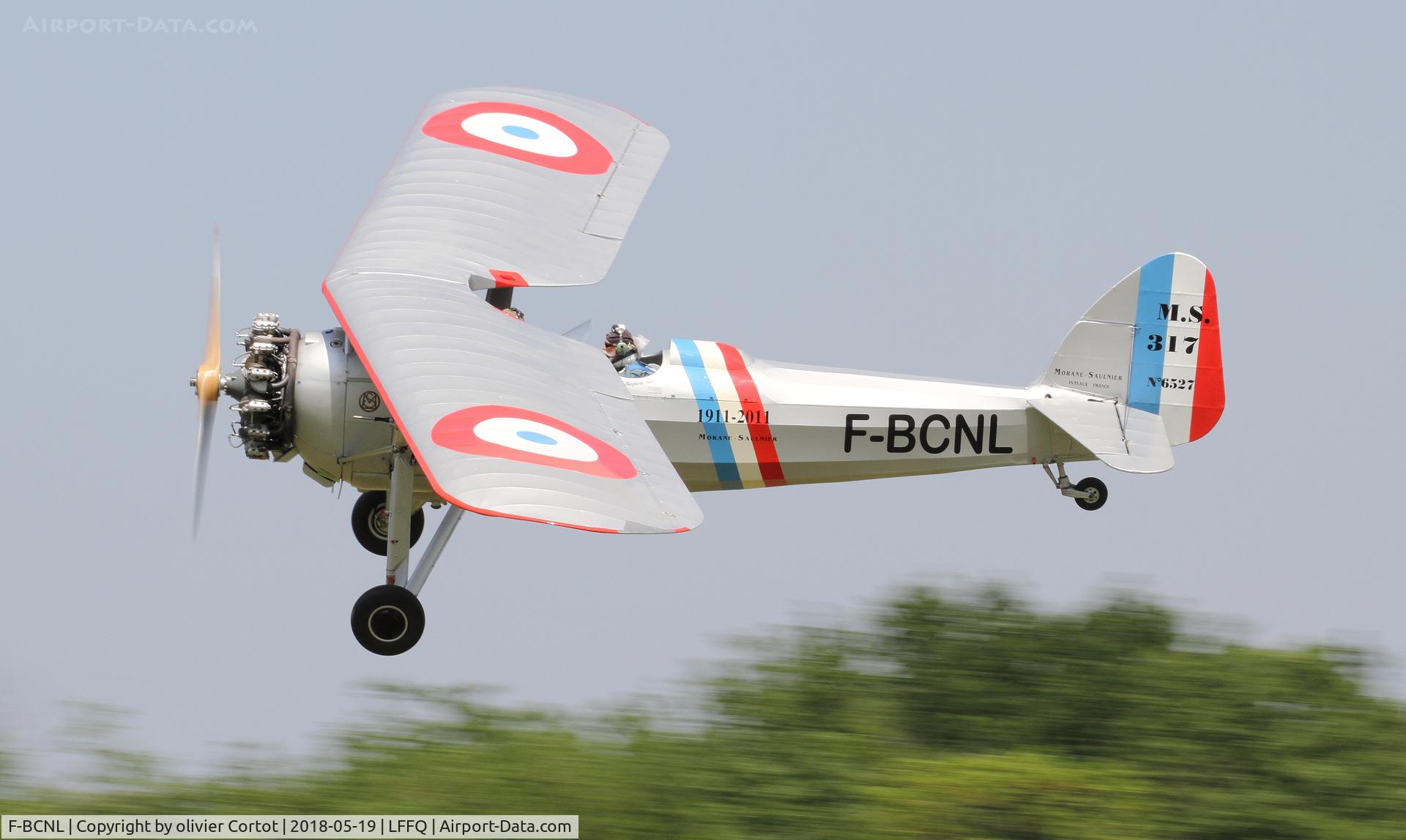 F-BCNL, Morane-Saulnier MS.317 C/N 6527, Ferté Alais airshow