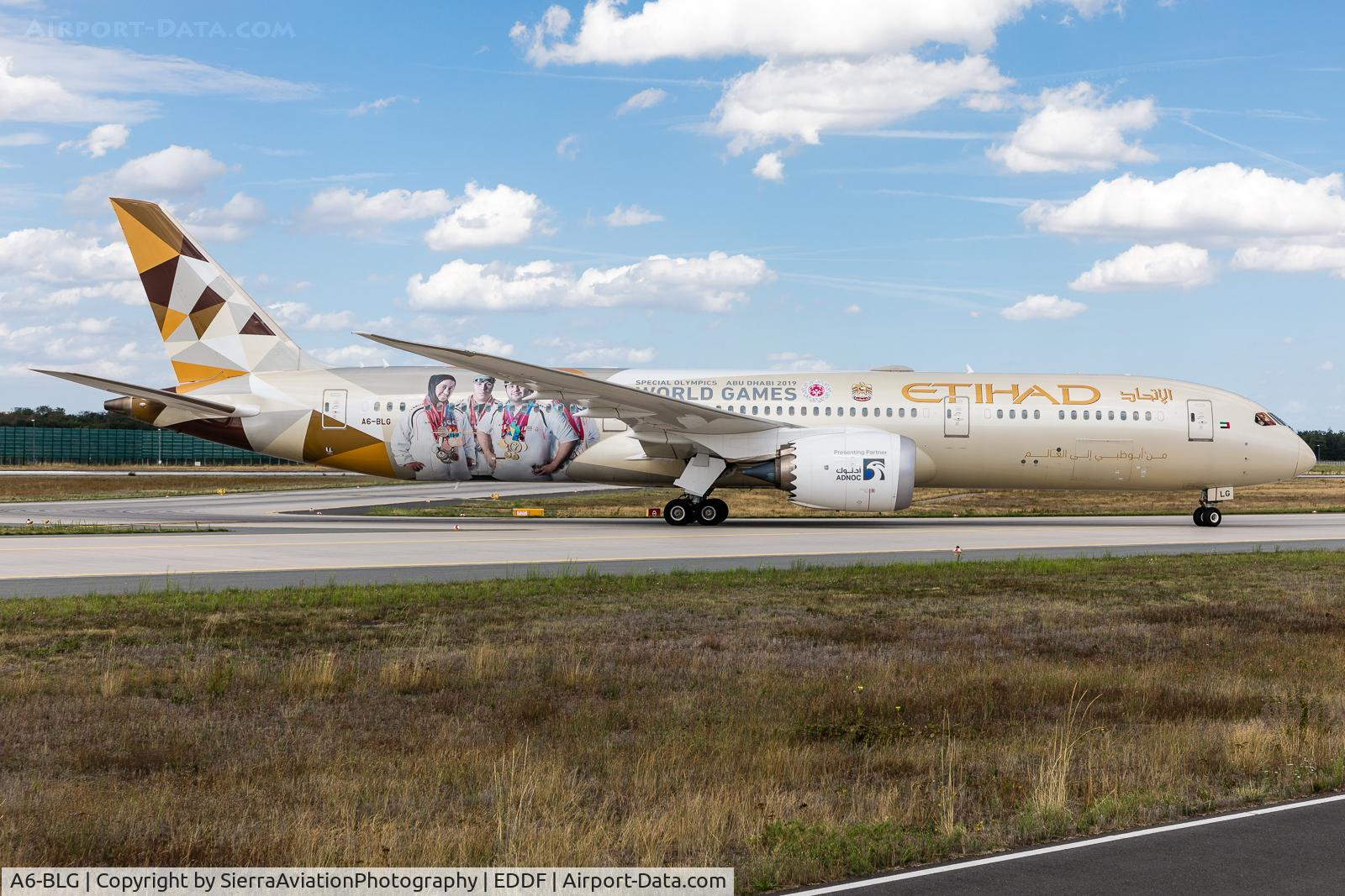 A6-BLG, 2016 Boeing 787-9 Dreamliner Dreamliner C/N 39652, special livery