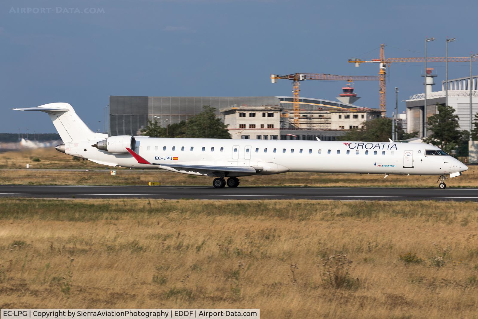 EC-LPG, 2011 Bombardier CRJ-1000ER NG (CL-600-2E25) C/N 19021, Croatia