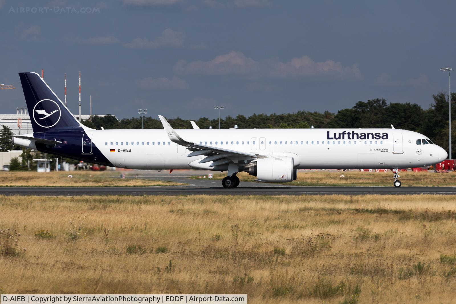 D-AIEB, 2019 Airbus A321-271NX C/N 8783, Lufthansa