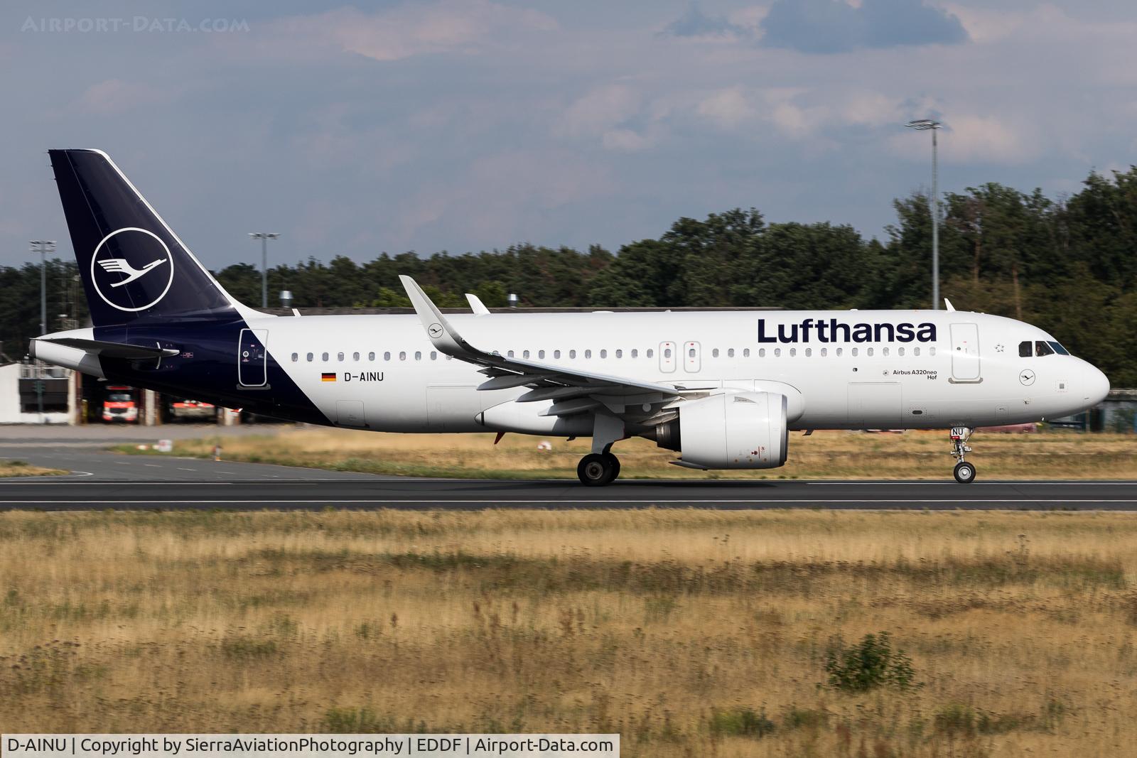 D-AINU, 2019 Airbus A320-271N C/N 8728, Lufthansa