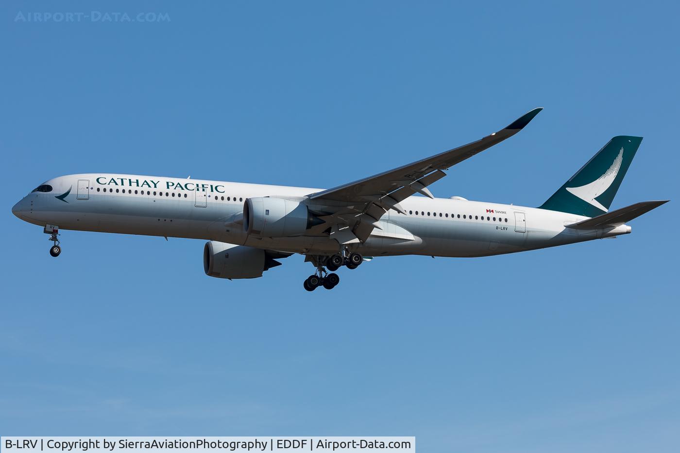 B-LRV, 2017 Airbus A350-941 C/N 154, Cathay