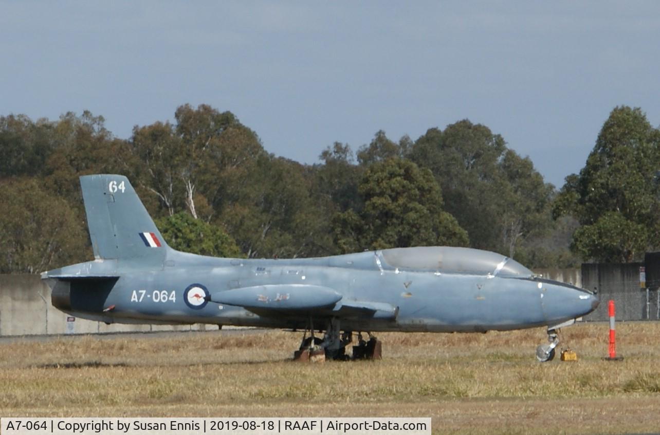 A7-064, 1969 Aermacchi MB-326H C/N CA30-64, Found at the Air Show Open Day RAAF Amberley - yet to be refurnbished