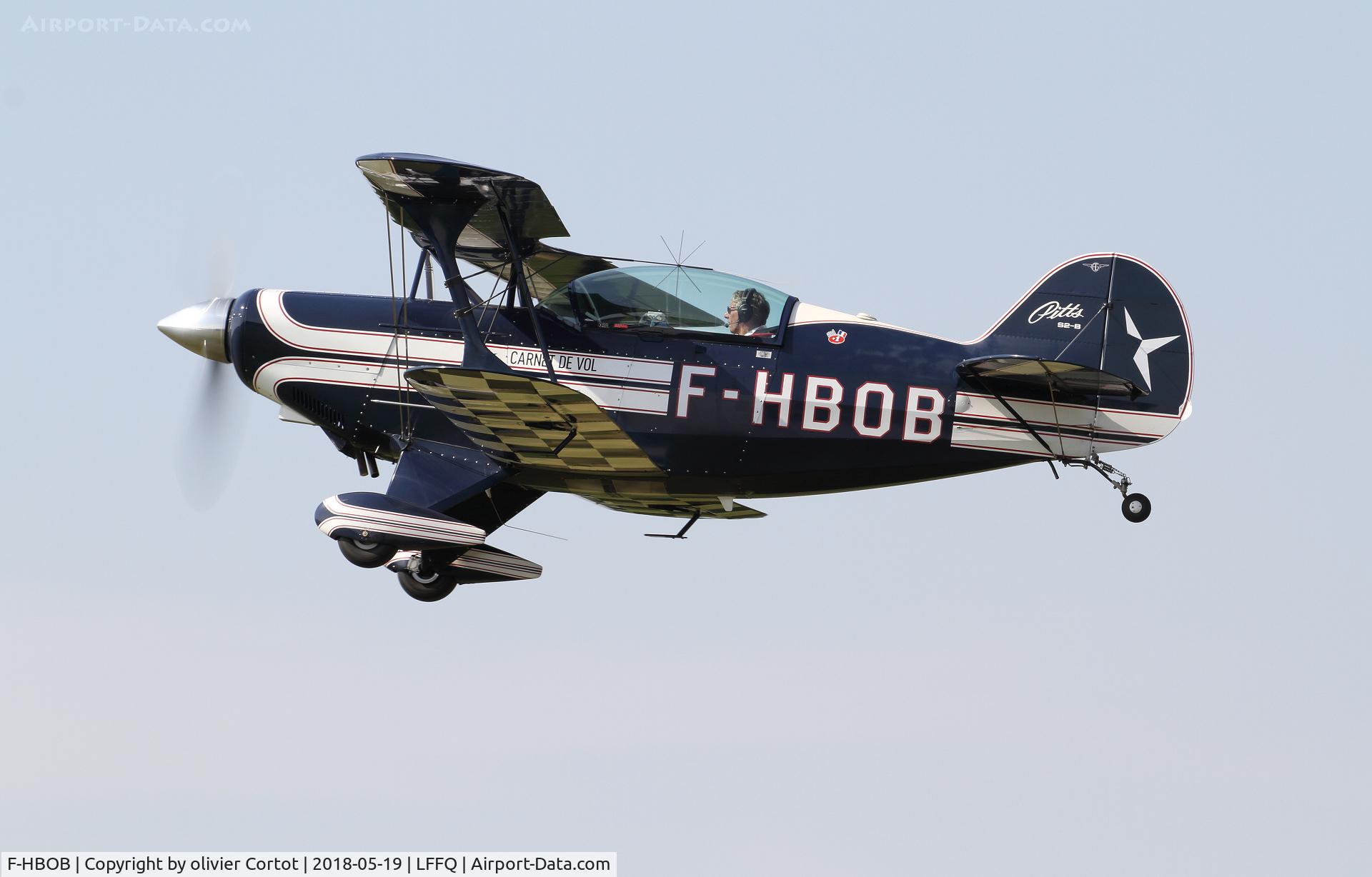 F-HBOB, 1983 Aviat Pitts S-2B Special C/N 5289, Ferté Alais airshow