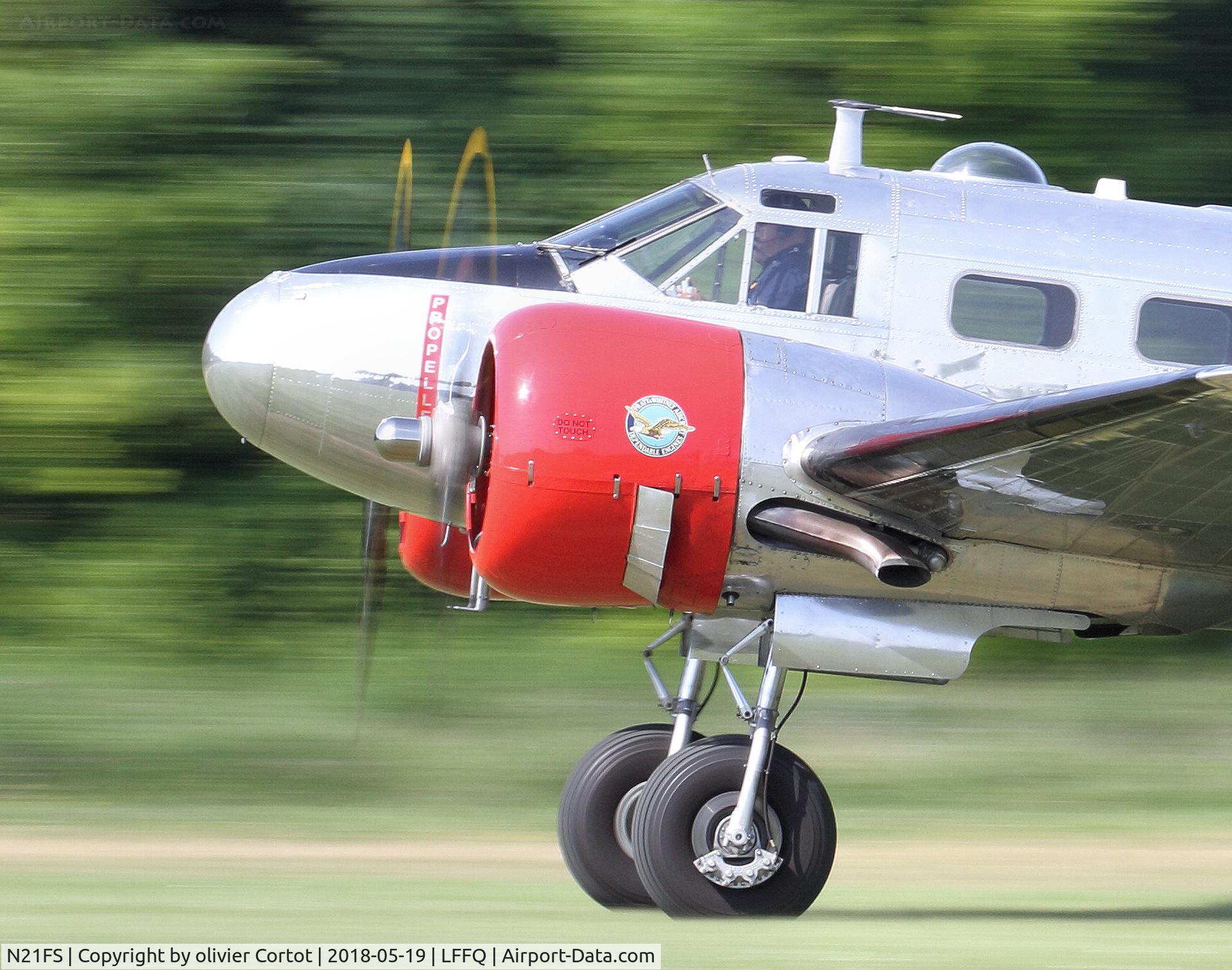 N21FS, 1952 Beech Expeditor 3NM C/N CA-138, P&W power !
