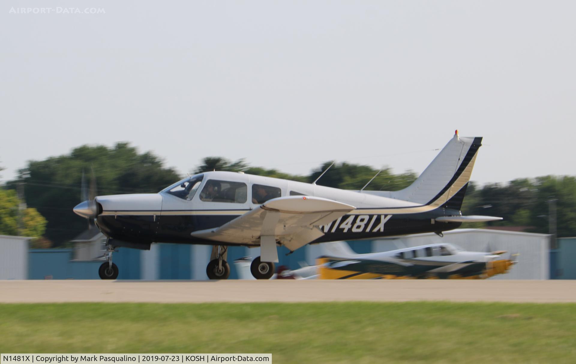 N1481X, 1975 Piper PA-28R-200 Cherokee Arrow C/N 28R-7535289, Piper PA-28R-200