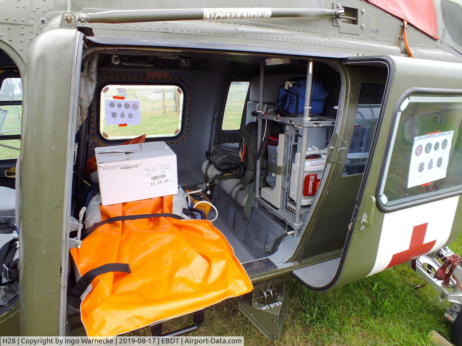 H28, Agusta A-109BA C/N 0328, Agusta A.109BA of the Belgian Army aviation at the 2019 Fly-in at Diest/Schaffen airfield  #i