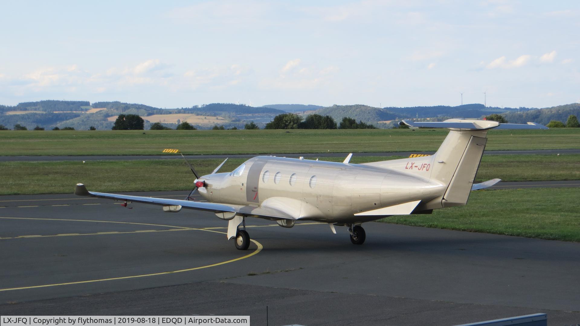 LX-JFQ, 2007 Pilatus PC-12/47 C/N 876, LX-JFQ Bayreuth Airport