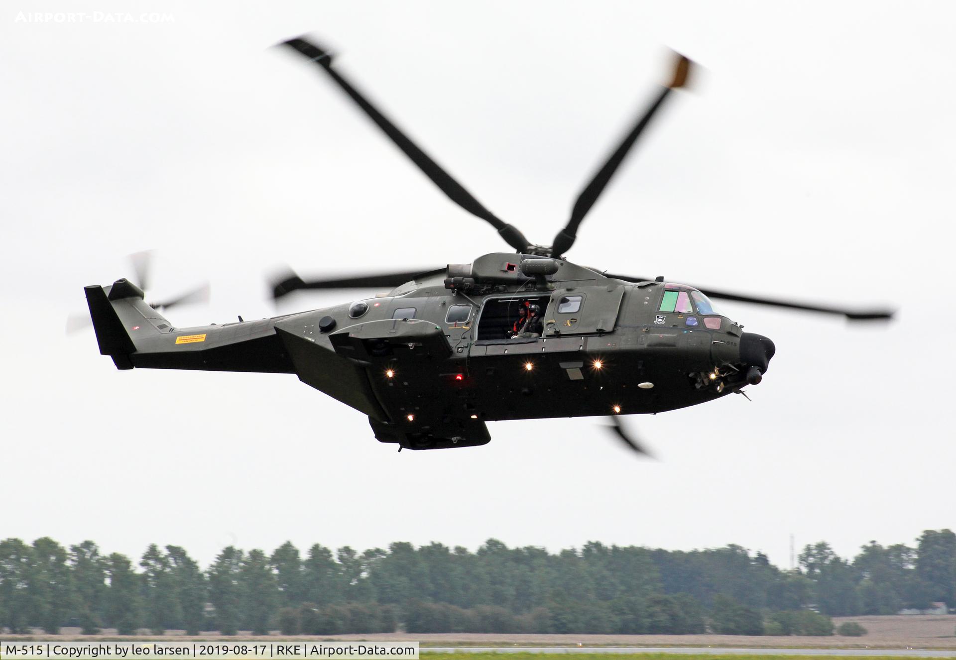 M-515, 2009 AgustaWestland EH-101 Mk.512 Merlin Joint Supporter C/N 50222/DEN15, Roskilde Air Show 17.8.2019