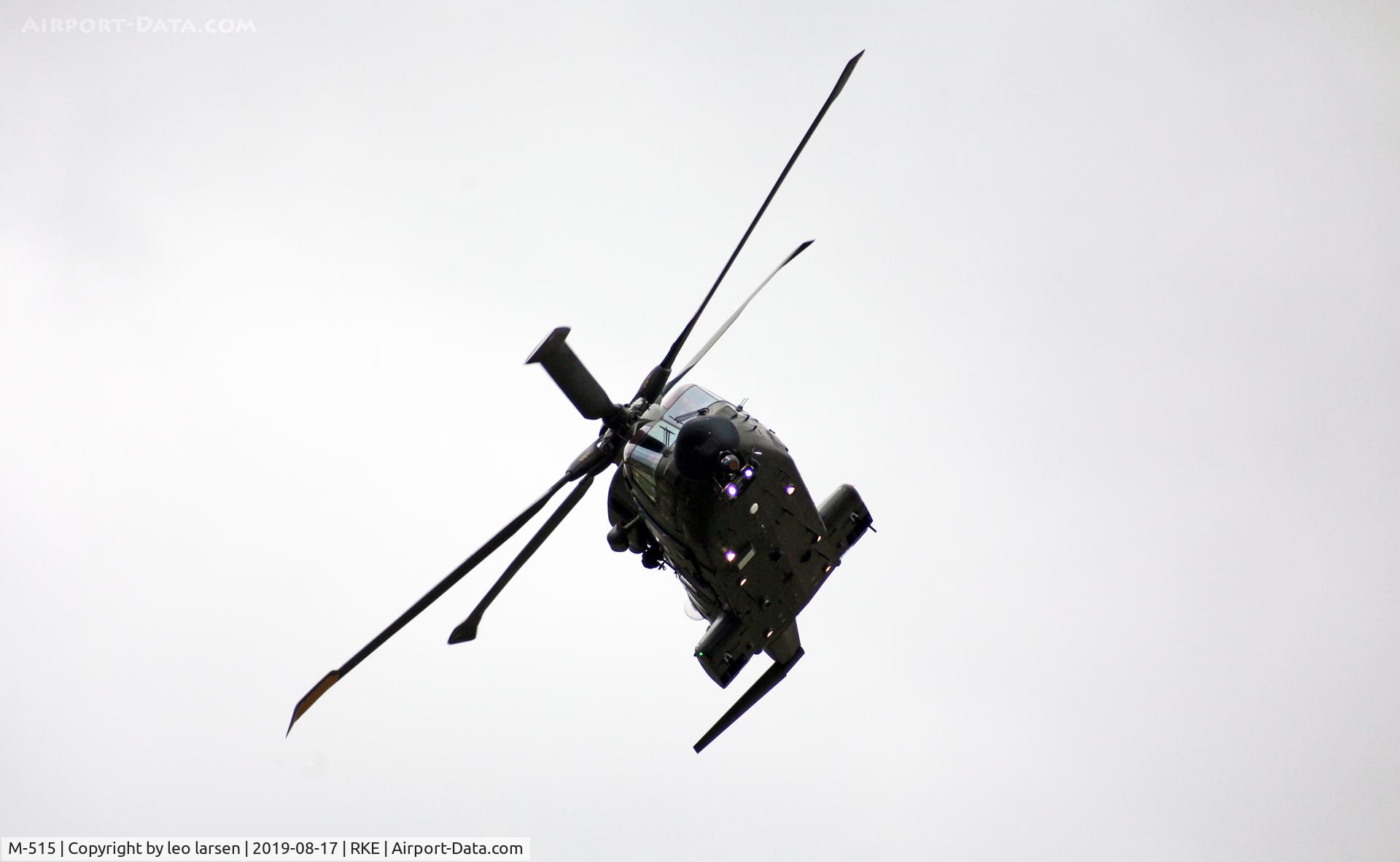 M-515, 2009 AgustaWestland EH-101 Mk.512 Merlin Joint Supporter C/N 50222/DEN15, Roskilde Air Show 17.8.2019