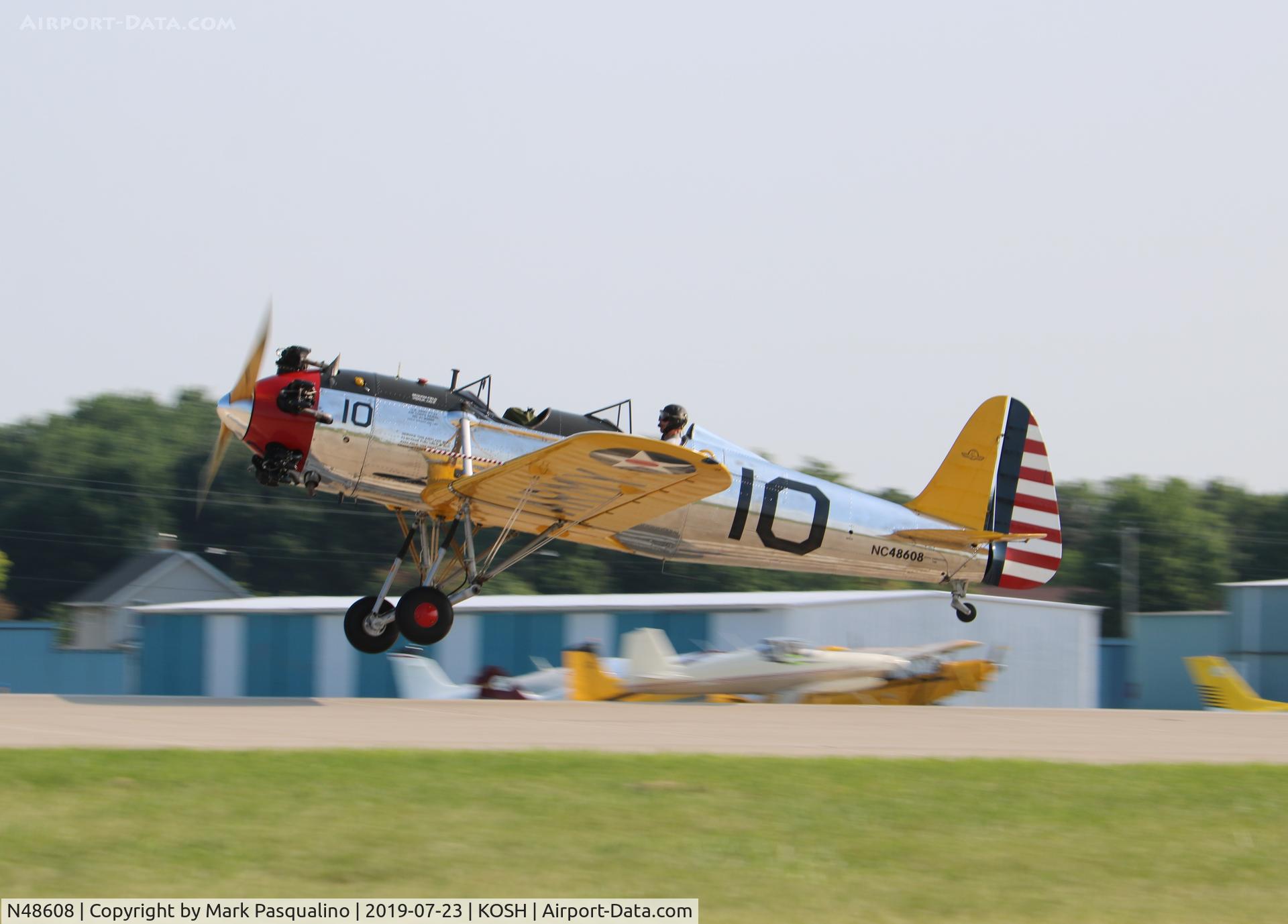 N48608, 1942 Ryan PT-22 Recruit (ST3KR) C/N 1905, Ryan PT-22