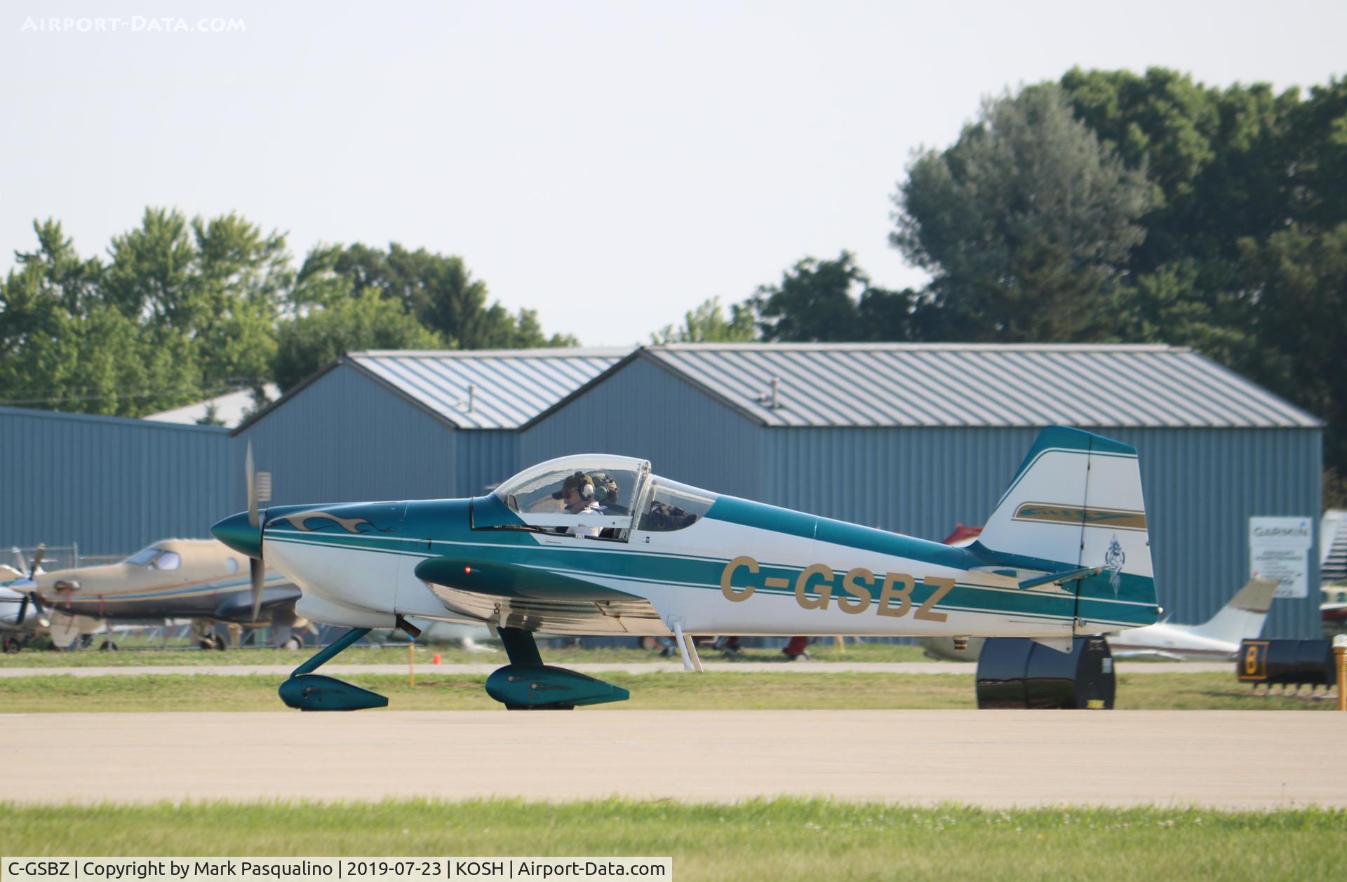 C-GSBZ, 1994 Vans RV-6A C/N 21271, Vans RV-6A