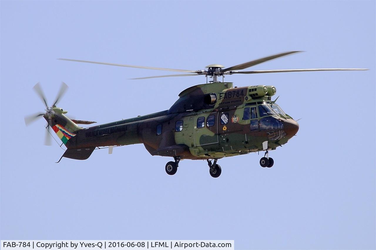 FAB-784, 2016 Airbus Helicopters AS-332C-1e Super Puma C/N 2998, Airbus Helicopters AS-332C-1e, Test flight with provisional registration F-ZWCQ, Marseille-Provence airport (LFML-MRS)