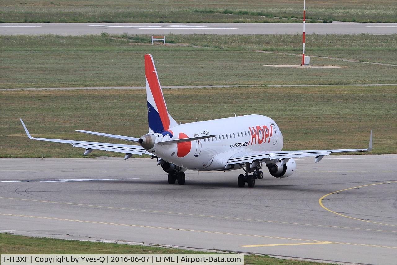 F-HBXF, 2009 Embraer 170ST (ERJ-170-100ST) C/N 17000292, Embraer ERJ-170-100ST, Lining up rwy 31R, Marseille-Provence Airport (LFML-MRS)
