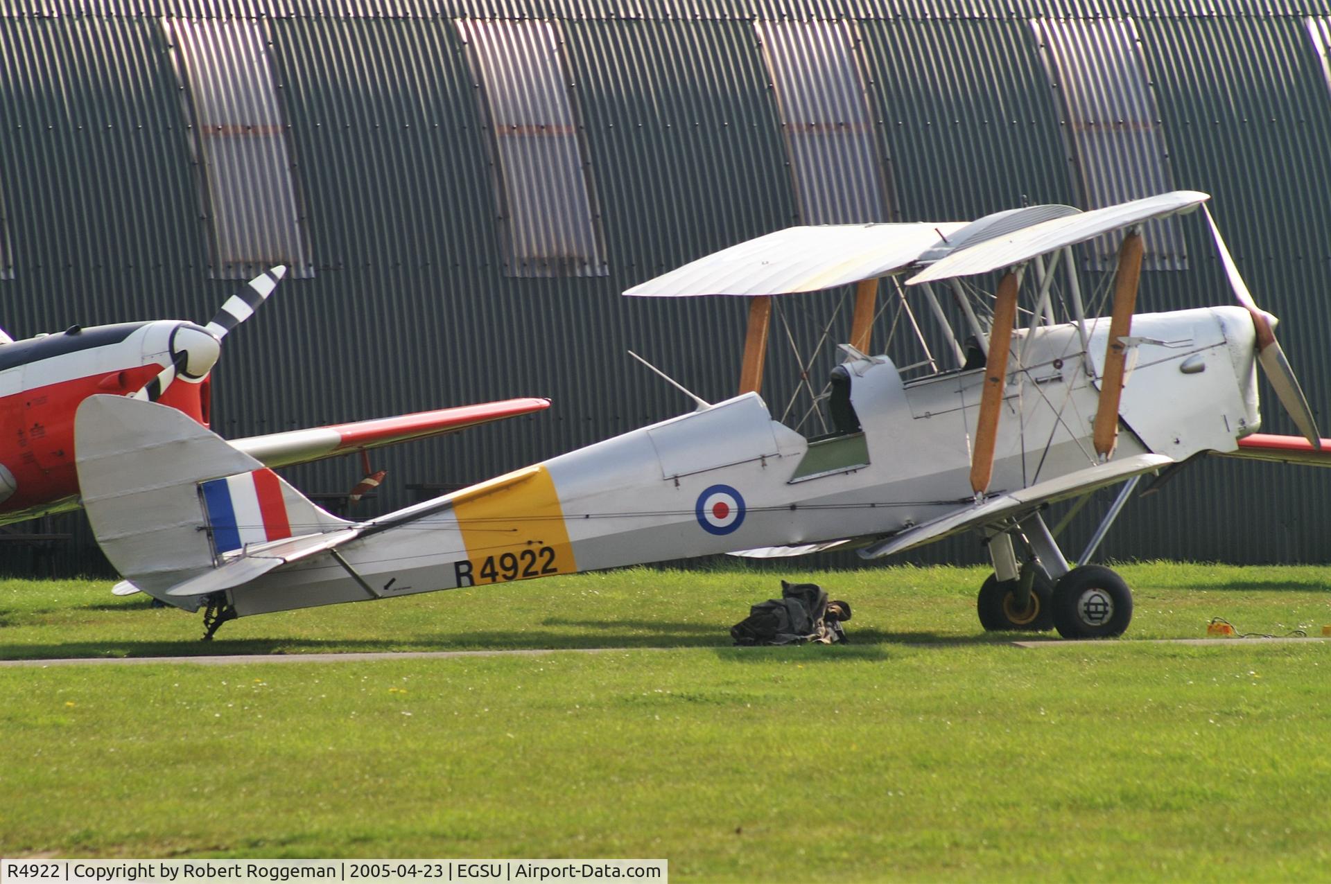 R4922, 1940 De Havilland DH-82A Tiger Moth II C/N 82845, G-APAO.