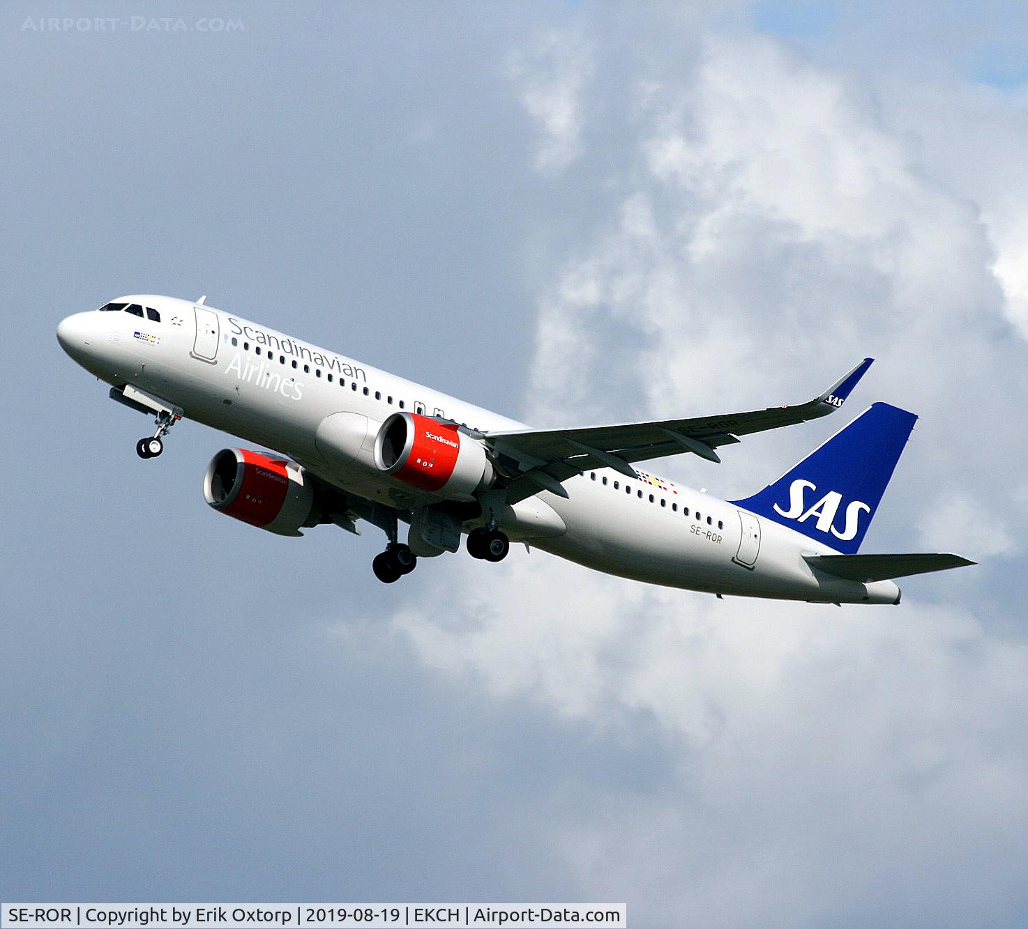 SE-ROR, 2019 Airbus A320-251N C/N 8949, Brand new 320NEO. Taking off rw 22R