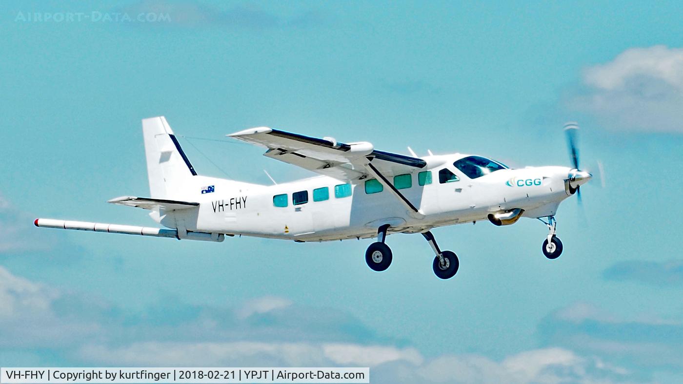 VH-FHY, 1999 Cessna 208B Grand Caravan C/N 208B0764, Cessna 208B Grand Caravan CGG DATA Services VH-FHY YPJT 210218.