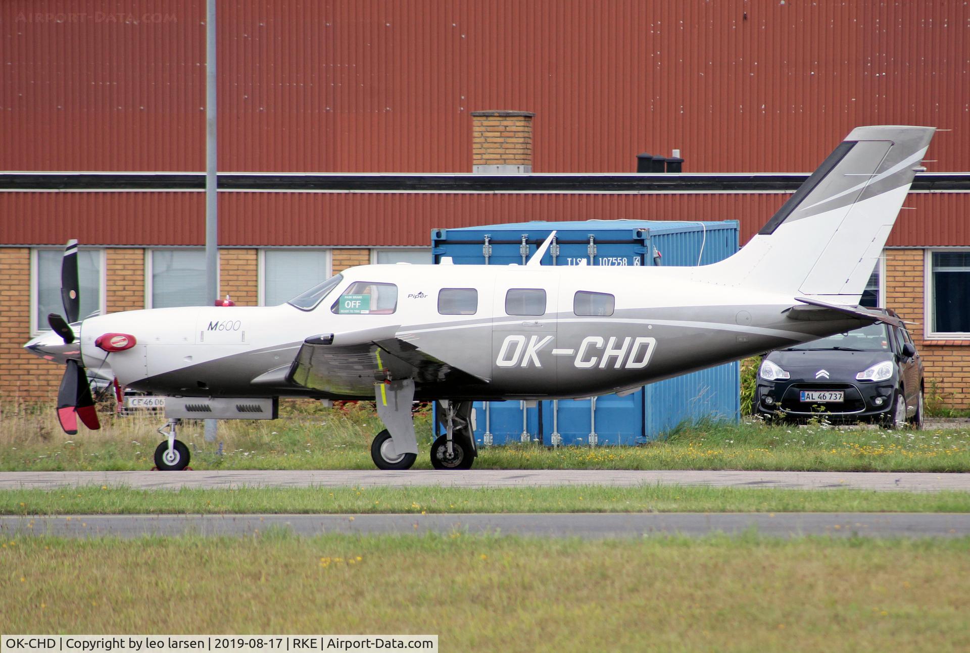 OK-CHD, Piper PA-46-600TP Meridian C/N 4698076, Roskilde 17.8.2019