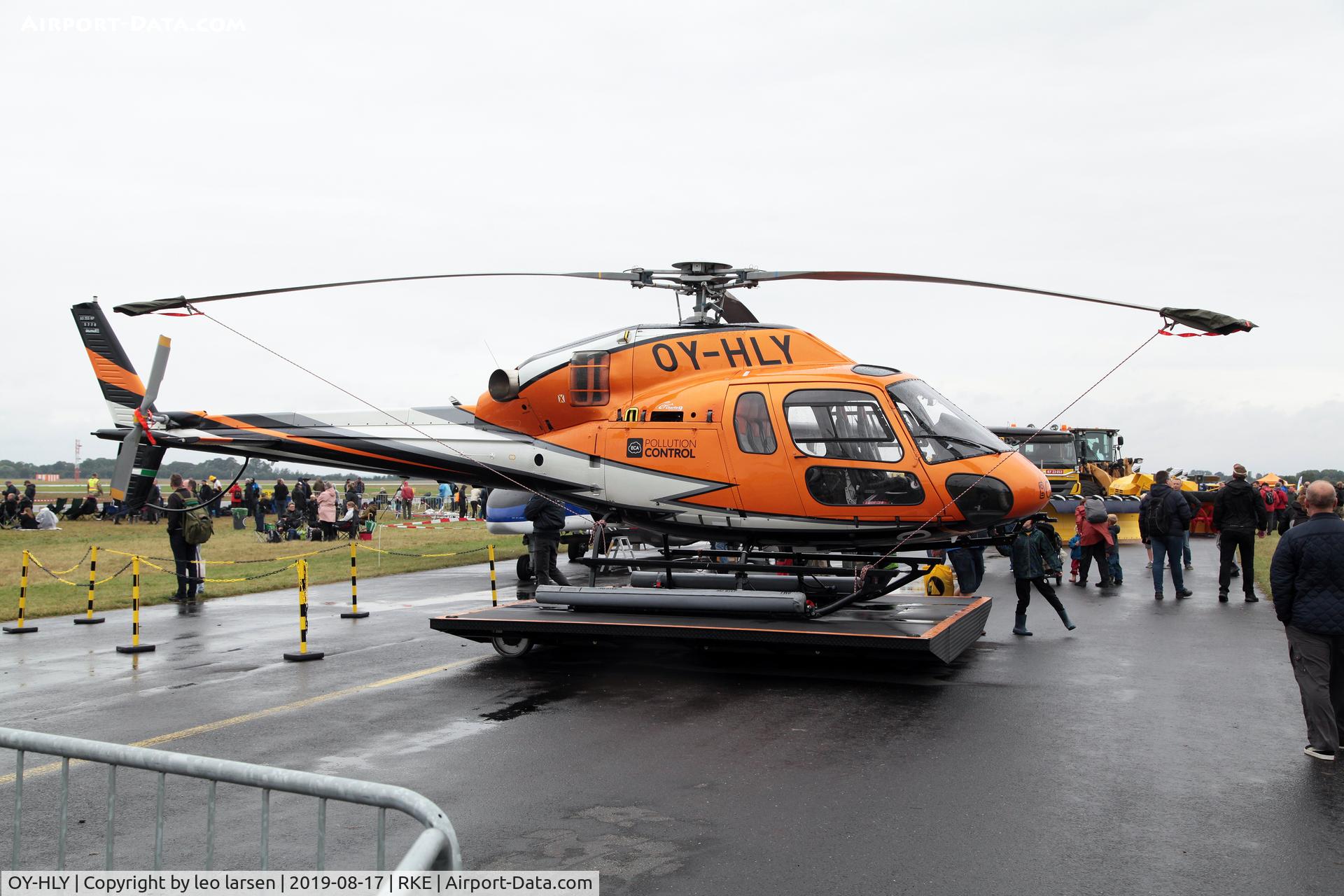 OY-HLY, 2009 Eurocopter AS-355NP Ecureuil 2 C/N 5770, Roskilde 17.8.2019