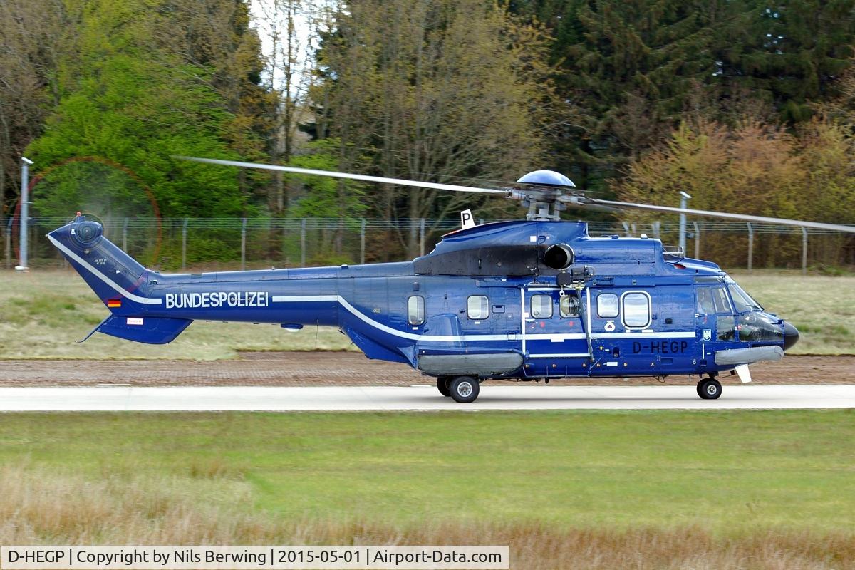 D-HEGP, Eurocopter AS 332L1 Super Puma C/N 2115, D-HEGP at EDHX