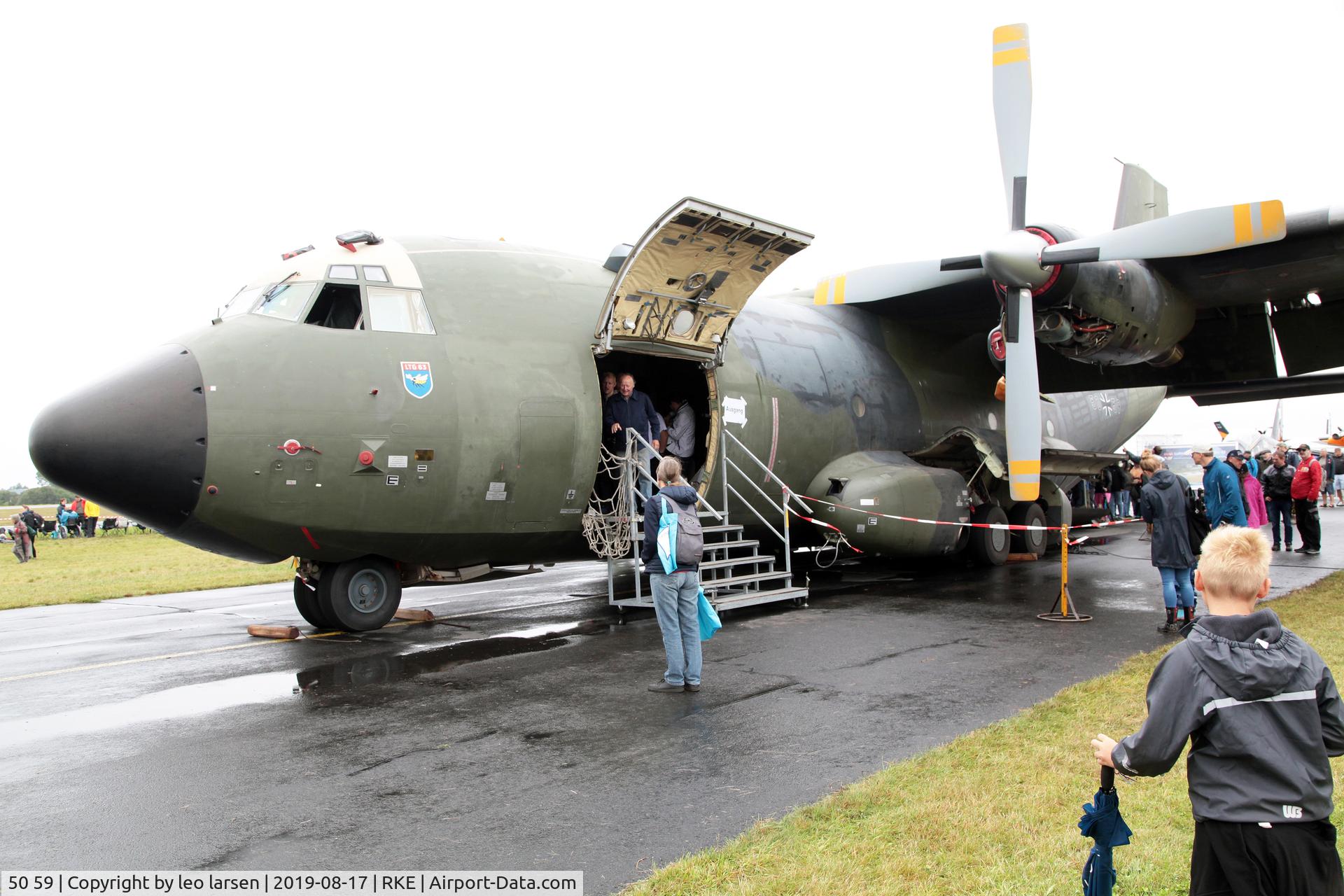 50 59, Transall C-160D C/N D81, Roskilde Air Show 17.8.2019