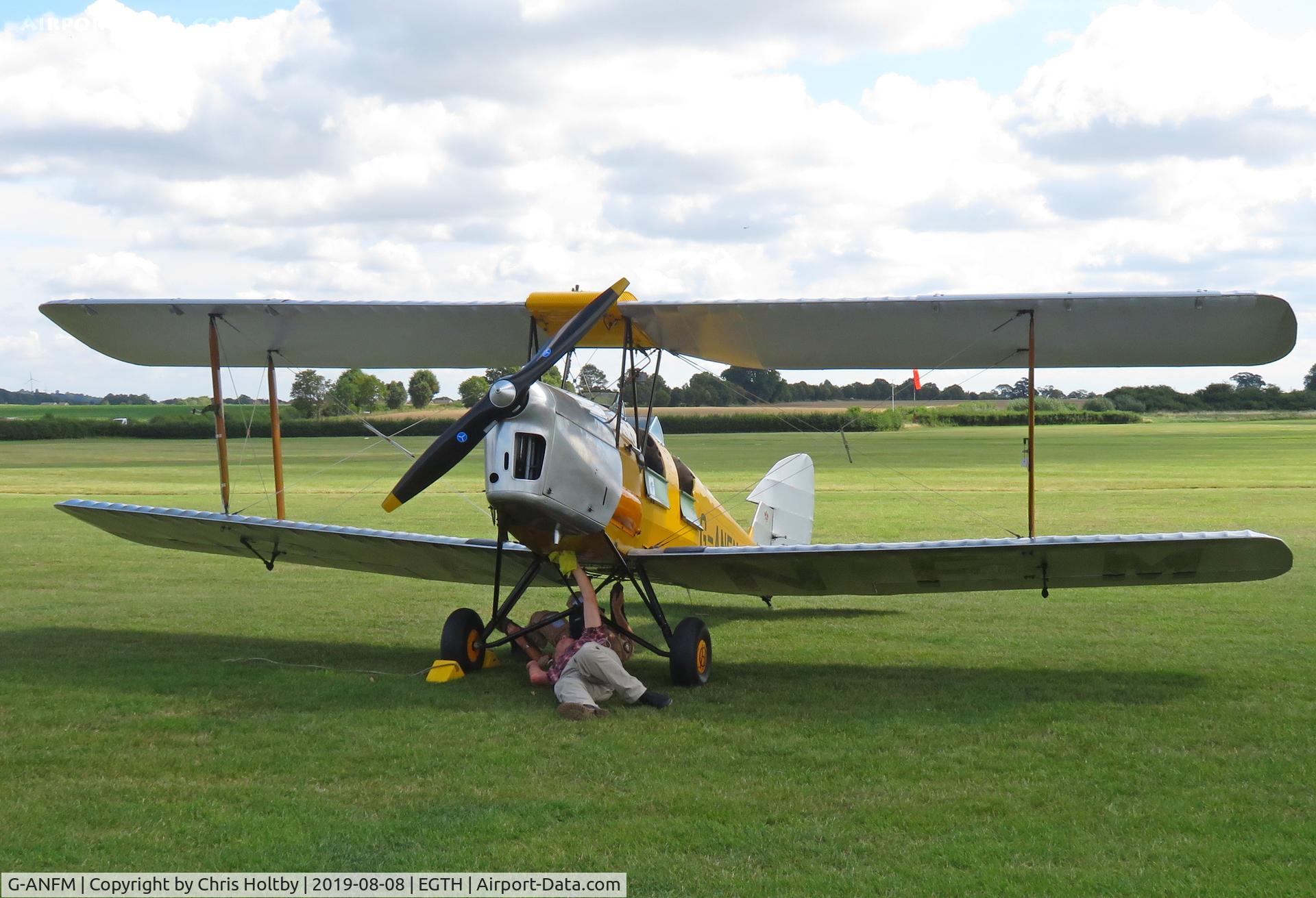 G-ANFM, 1941 De Havilland DH-82A Tiger Moth II C/N 83604, 1941 Tiger Moth at Old Warden for the 'Gathering of Moths' Day 2019