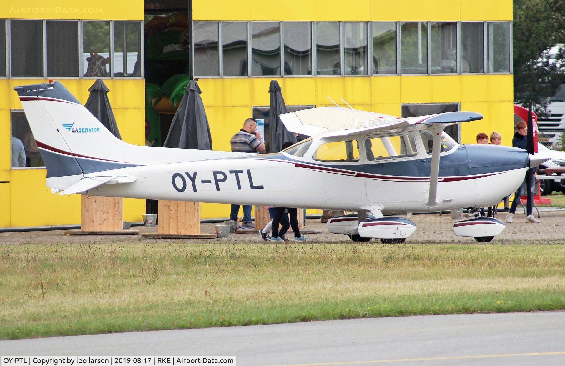 OY-PTL, 1986 Reims F172P C/N F1722240, Roskilde 17.8.2019