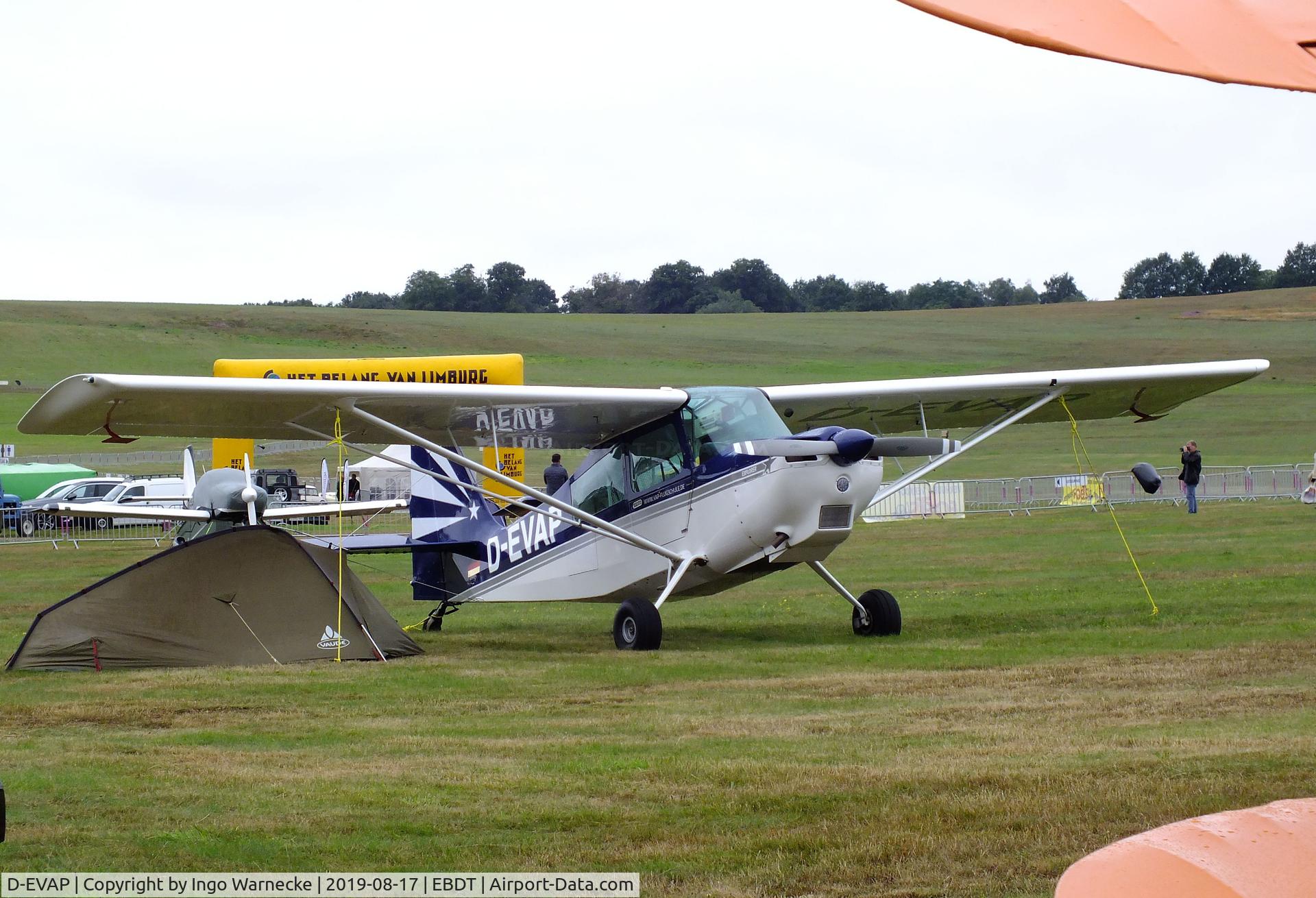 D-EVAP, 2008 American Champion 7GCBC C/N 1451-2008, American Champion 7GCBC Explorer at the 2019 Fly-in at Diest/Schaffen airfield