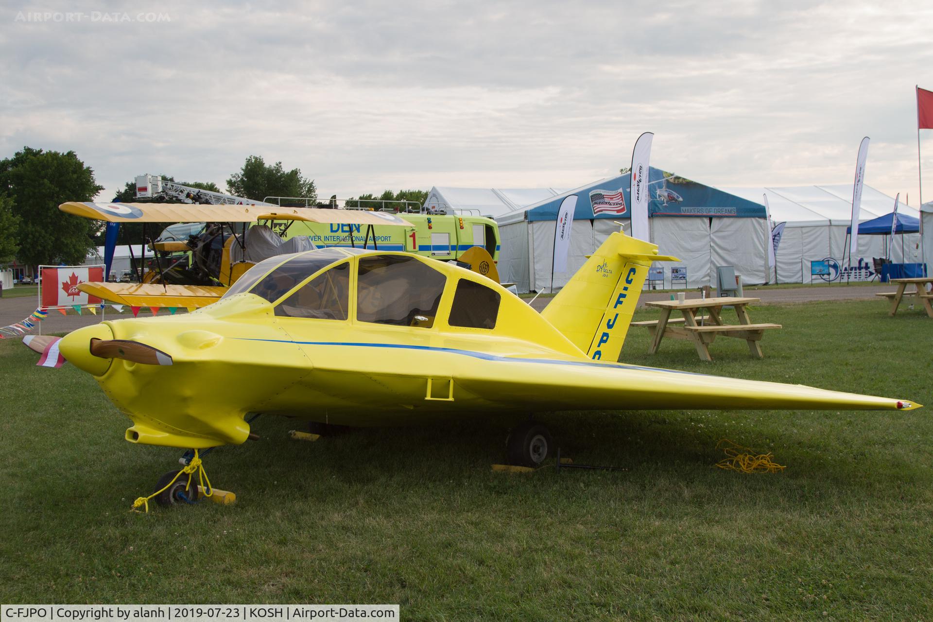 C-FJPO, 1993 Dyke JD-2 Delta C/N 1367, At AirVenture 2019