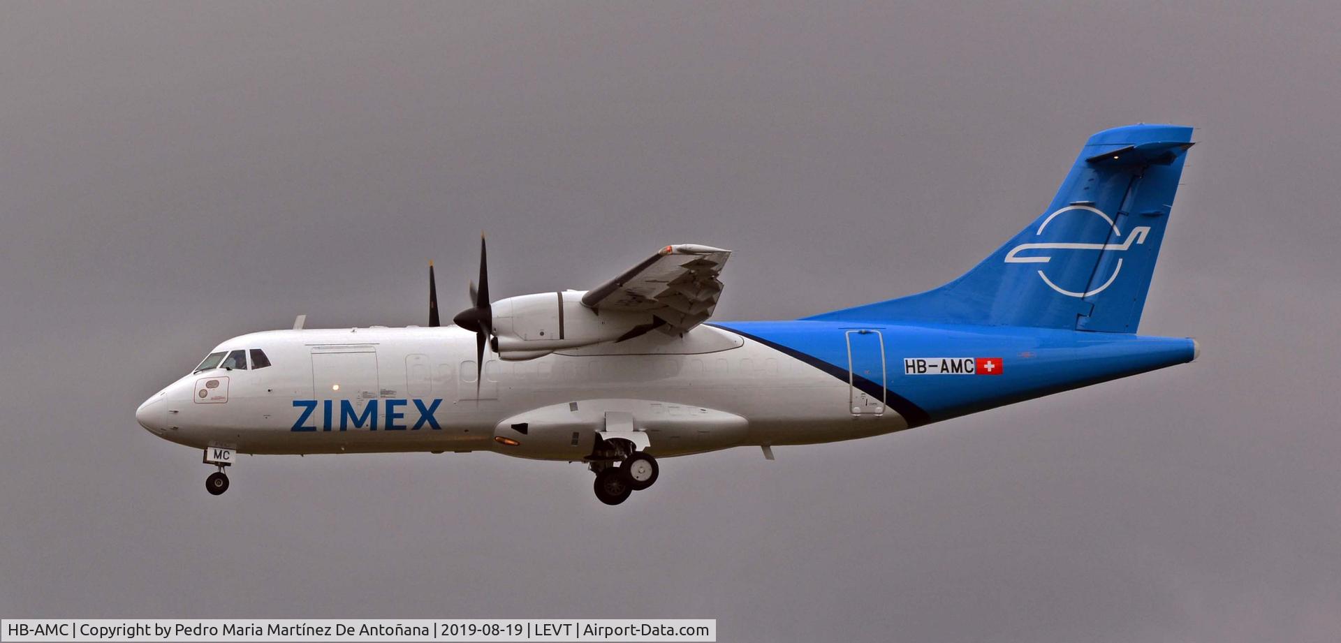 HB-AMC, 1994 ATR 42-320 C/N 378, Aeropuerto de Foronda - Vitoria-Gasteiz - Euskadi - España
