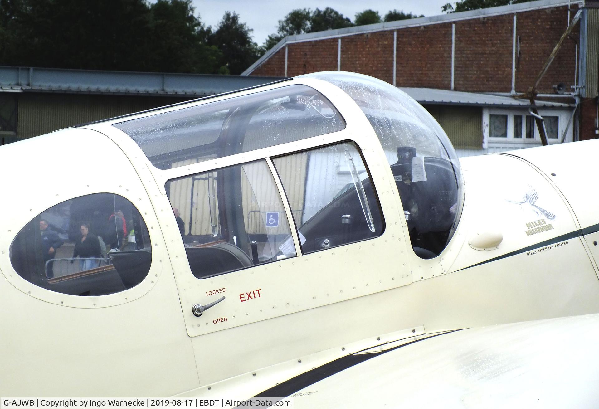 G-AJWB, 1946 Miles M38 Messenger 2A C/N 6699, Miles M.38 Messenger 2A at the 2019 Fly-in at Diest/Schaffen airfield