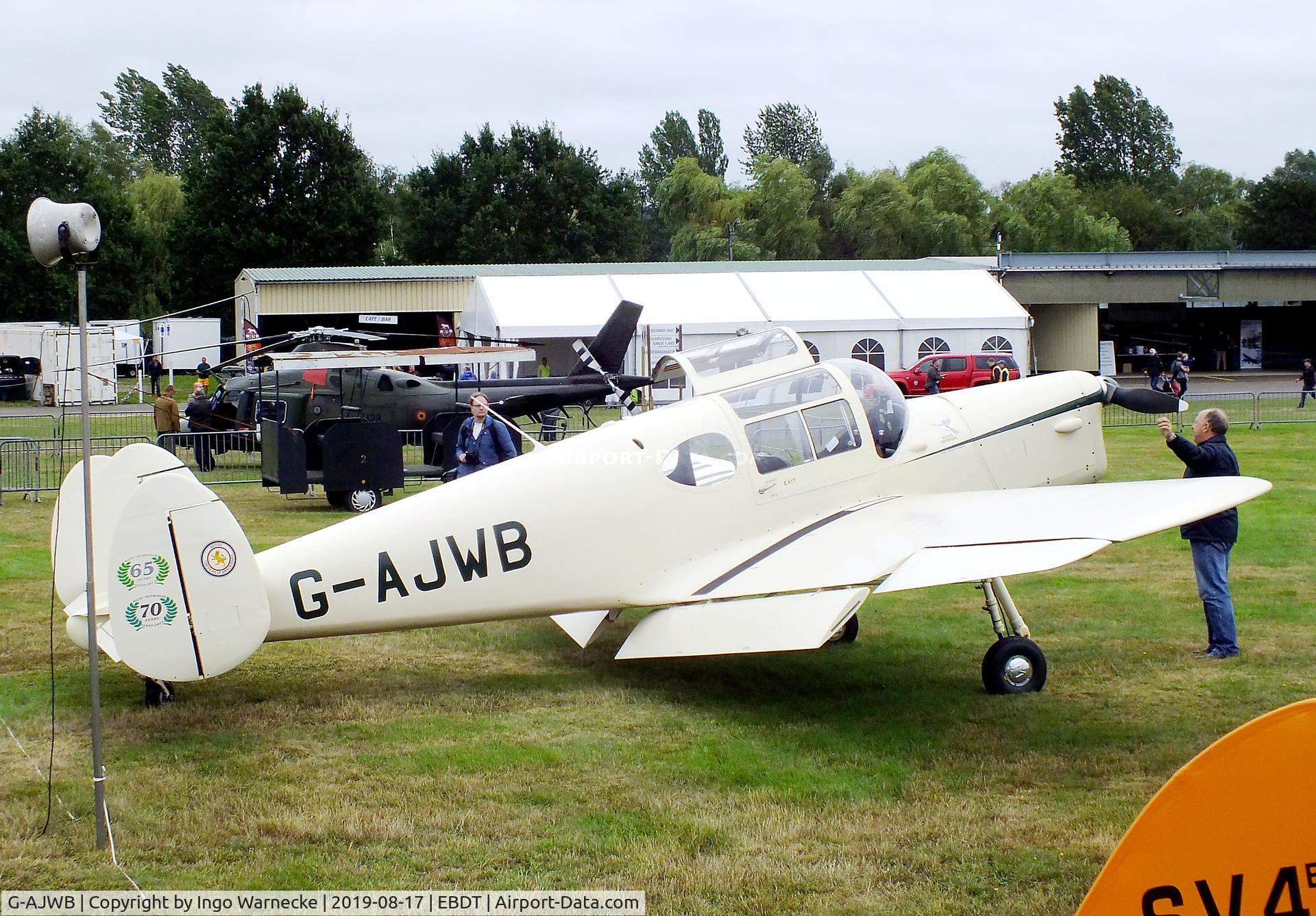 G-AJWB, 1946 Miles M38 Messenger 2A C/N 6699, Miles M.38 Messenger 2A at the 2019 Fly-in at Diest/Schaffen airfield