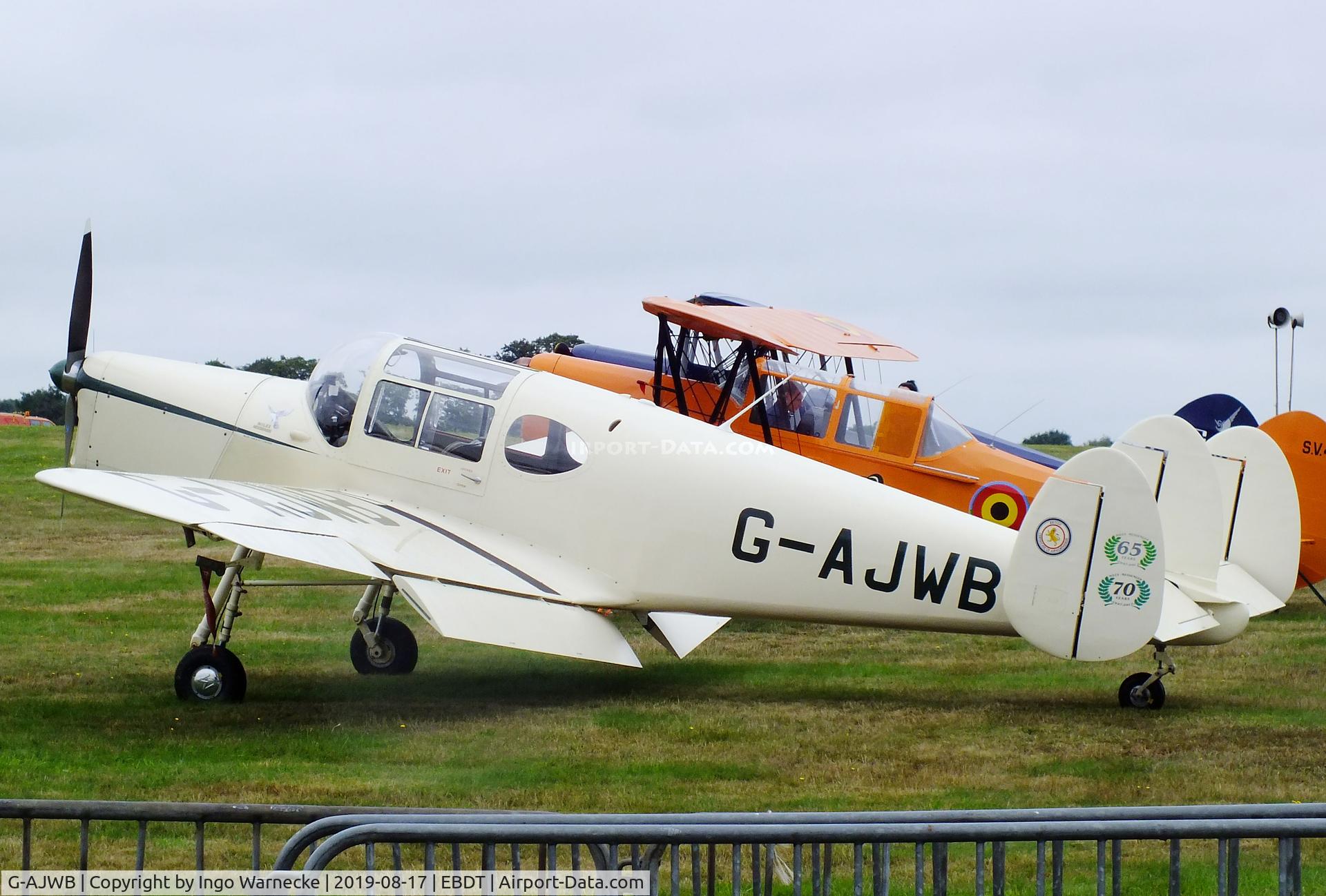 G-AJWB, 1946 Miles M38 Messenger 2A C/N 6699, Miles M.38 Messenger 2A at the 2019 Fly-in at Diest/Schaffen airfield