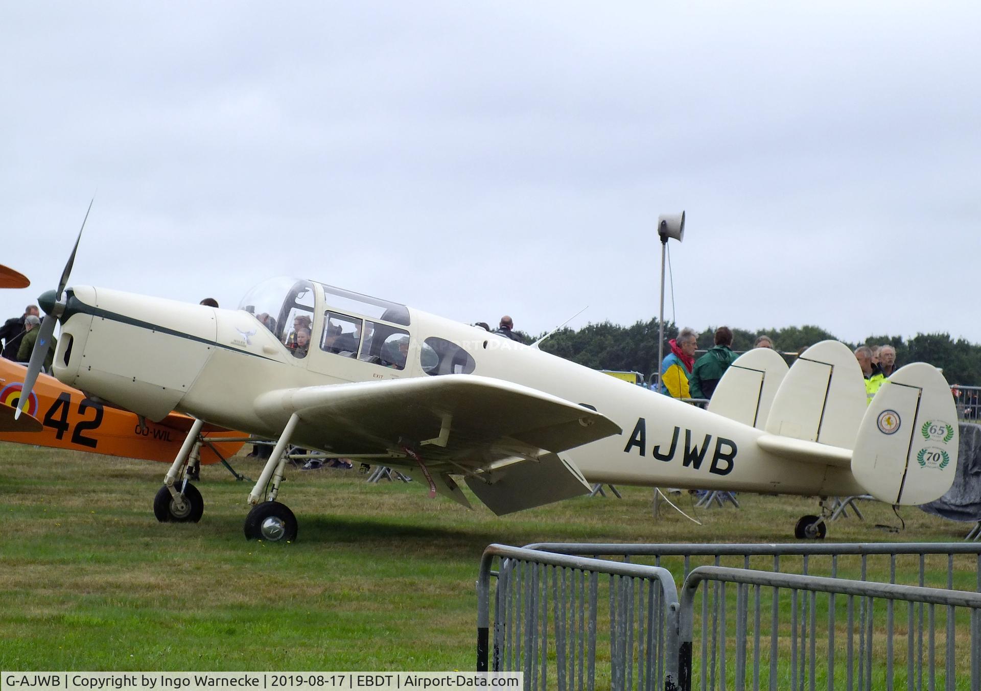 G-AJWB, 1946 Miles M38 Messenger 2A C/N 6699, Miles M.38 Messenger 2A at the 2019 Fly-in at Diest/Schaffen airfield