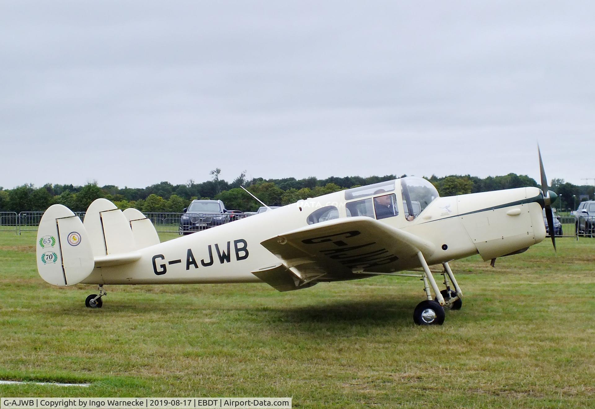 G-AJWB, 1946 Miles M38 Messenger 2A C/N 6699, Miles M.38 Messenger 2A at the 2019 Fly-in at Diest/Schaffen airfield