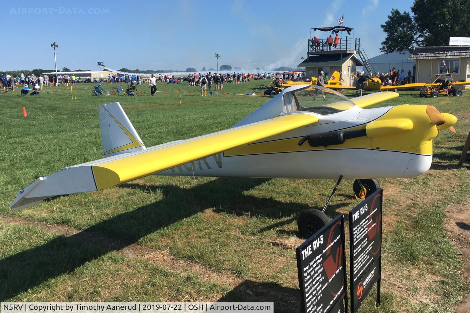 N5RV, 1984 Vans RV-5 C/N 1, 1984 Vans RV-5, c/n: 1