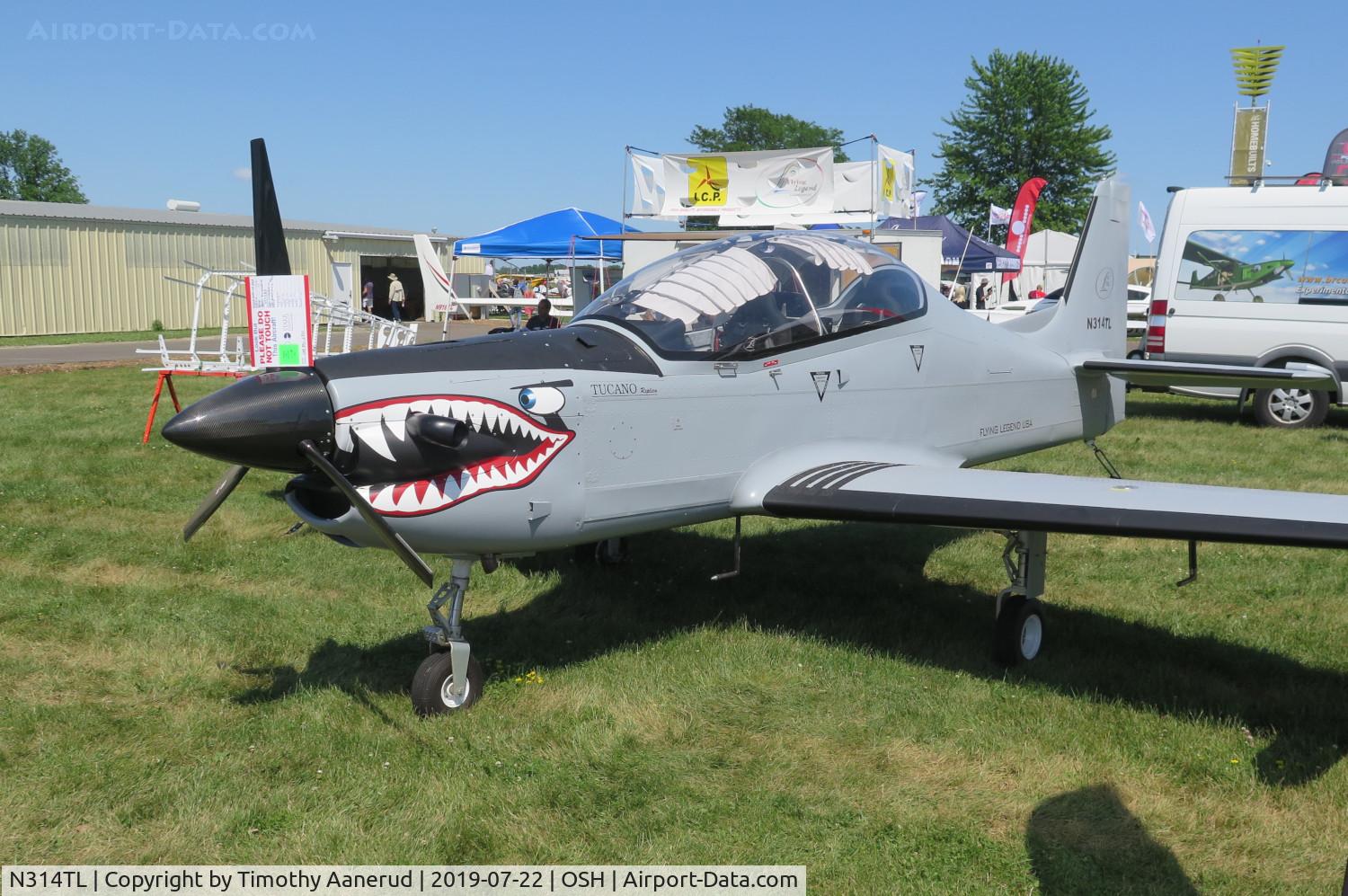 N314TL, 2019 Flying Legend Tucano Replica C/N TR1703, 2019 FLYING LEGEND SRL TUCANO REPLICA, c/n: TR1703