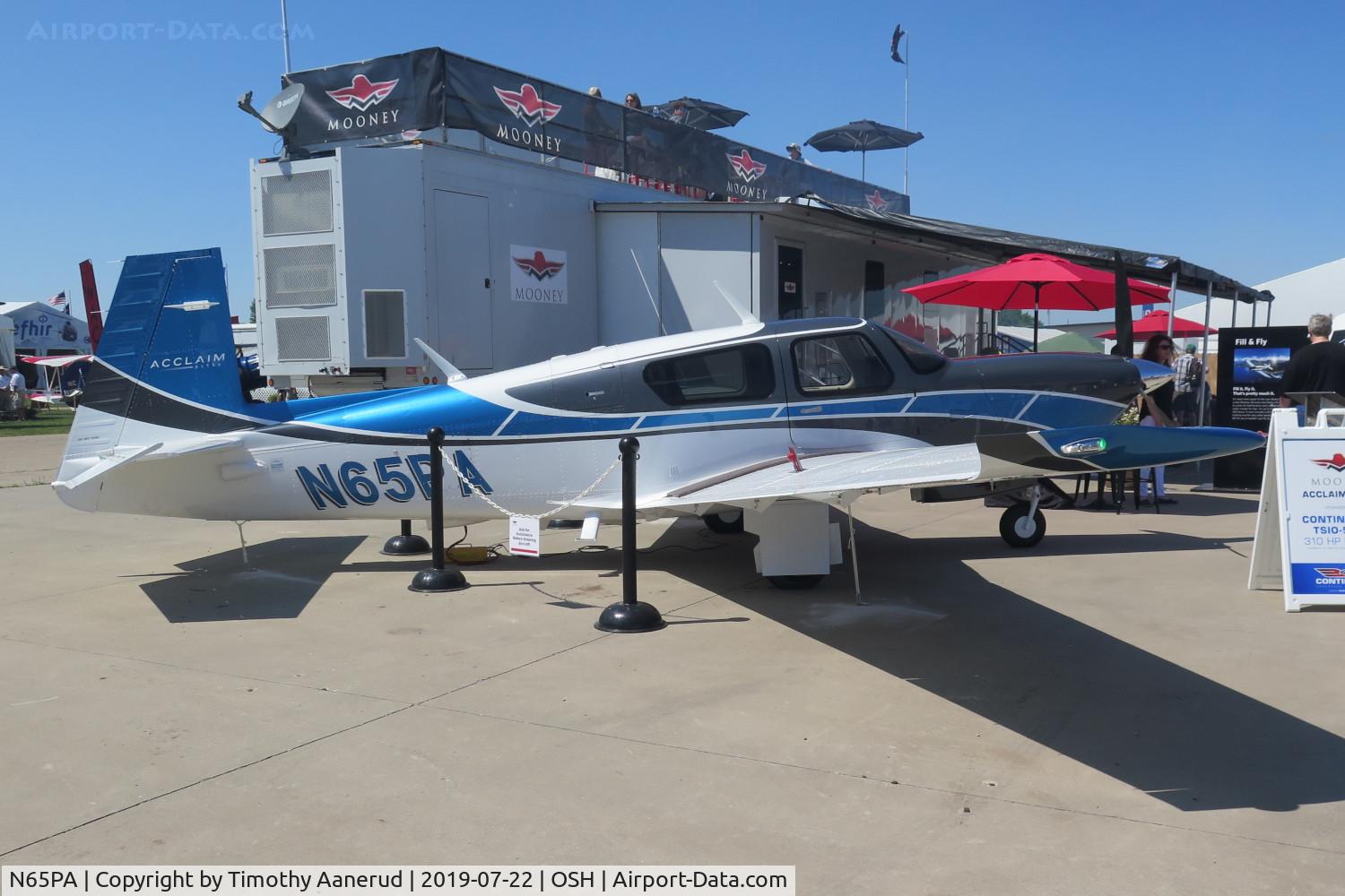 N65PA, 2019 Mooney M20V C/N 33-0016, 2019 MOONEY INTERNATIONAL CORP M20V, c/n: 33-0016