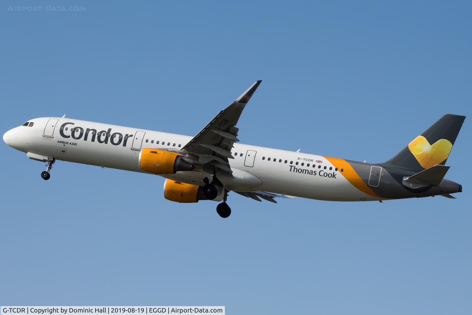 G-TCDR, 2015 Airbus A321-211 C/N 6615, Deaprting RWY 27